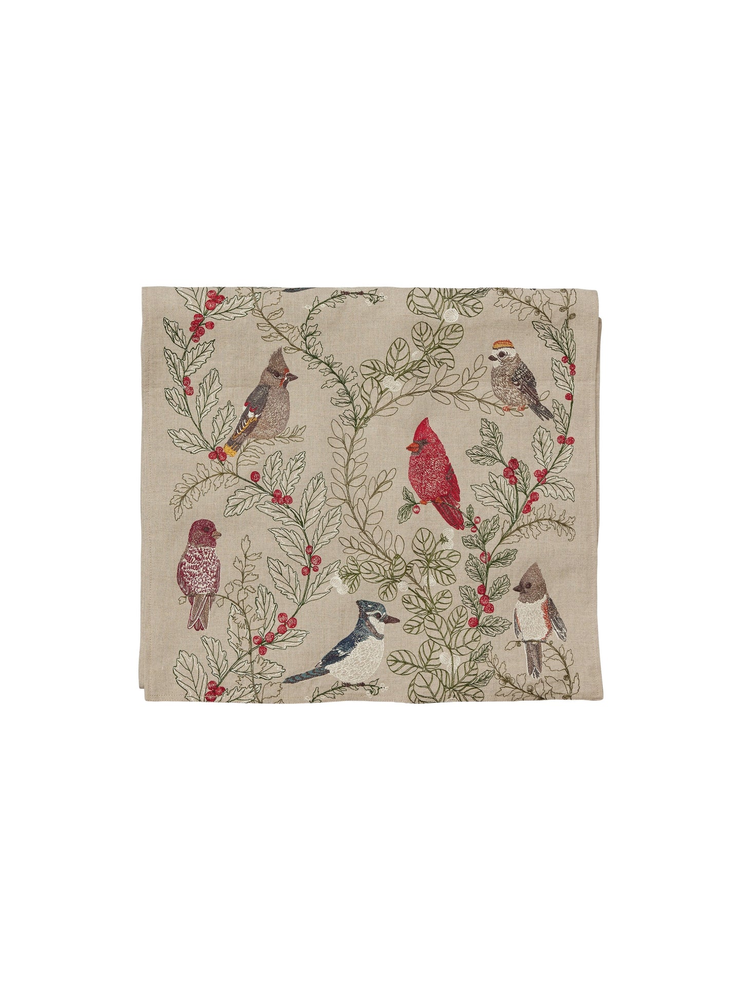 Coral & Tusk Winter Birds Table Runner Weston Table