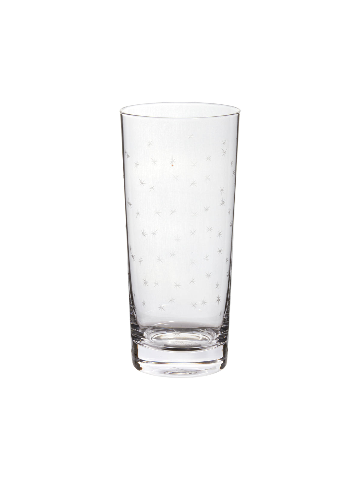 Crystal Highball Glasses with Stars Weston Table