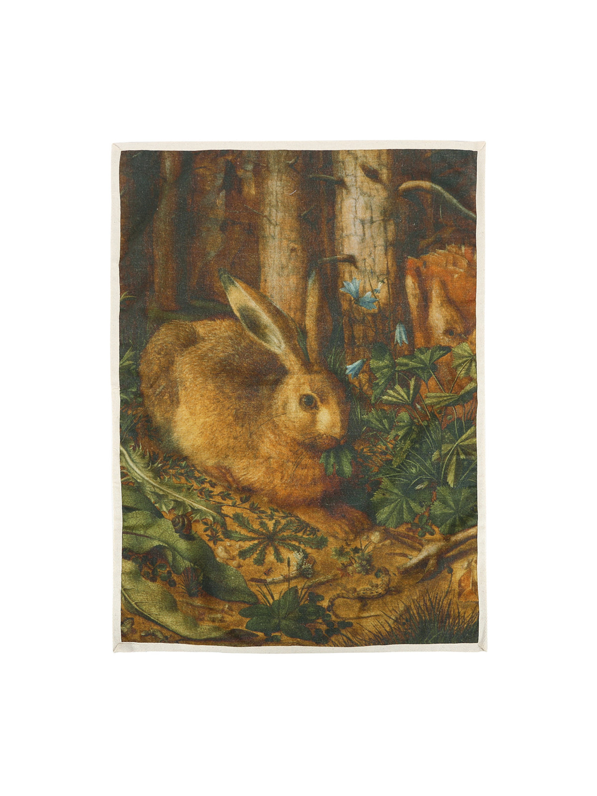 Dark Forest Hare Tea Towel Weston Table