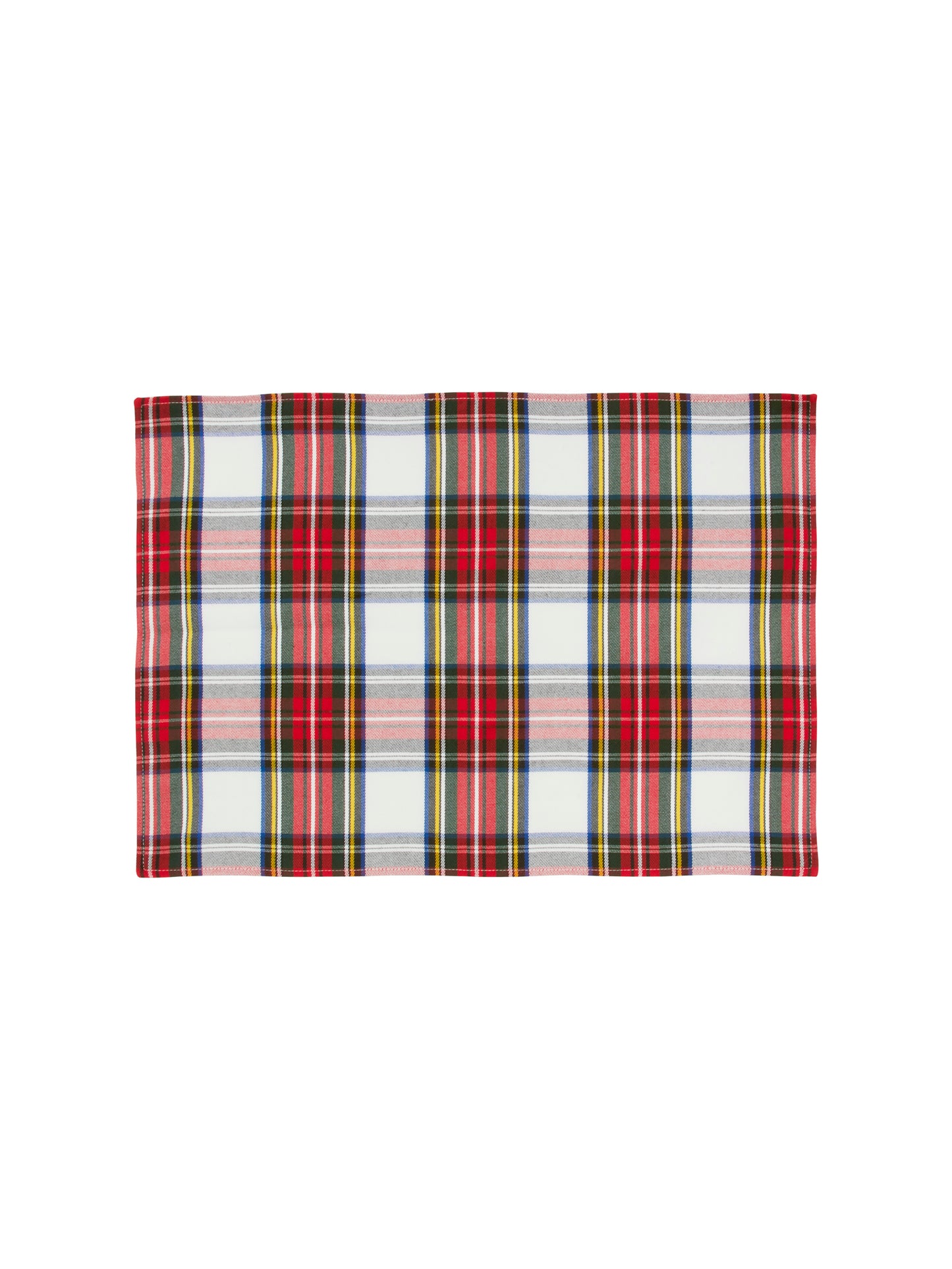 Dress Stewart Tartan Linen Collection Placemats Set of Two Weston Table