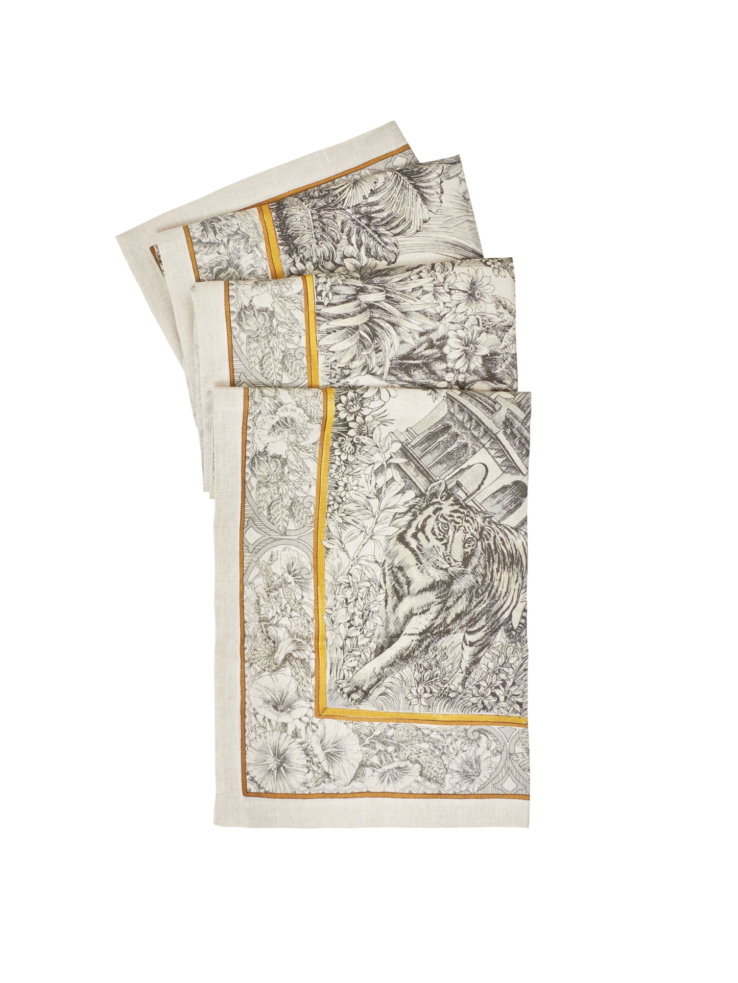 Elephant Linen Tablecloth Weston Table