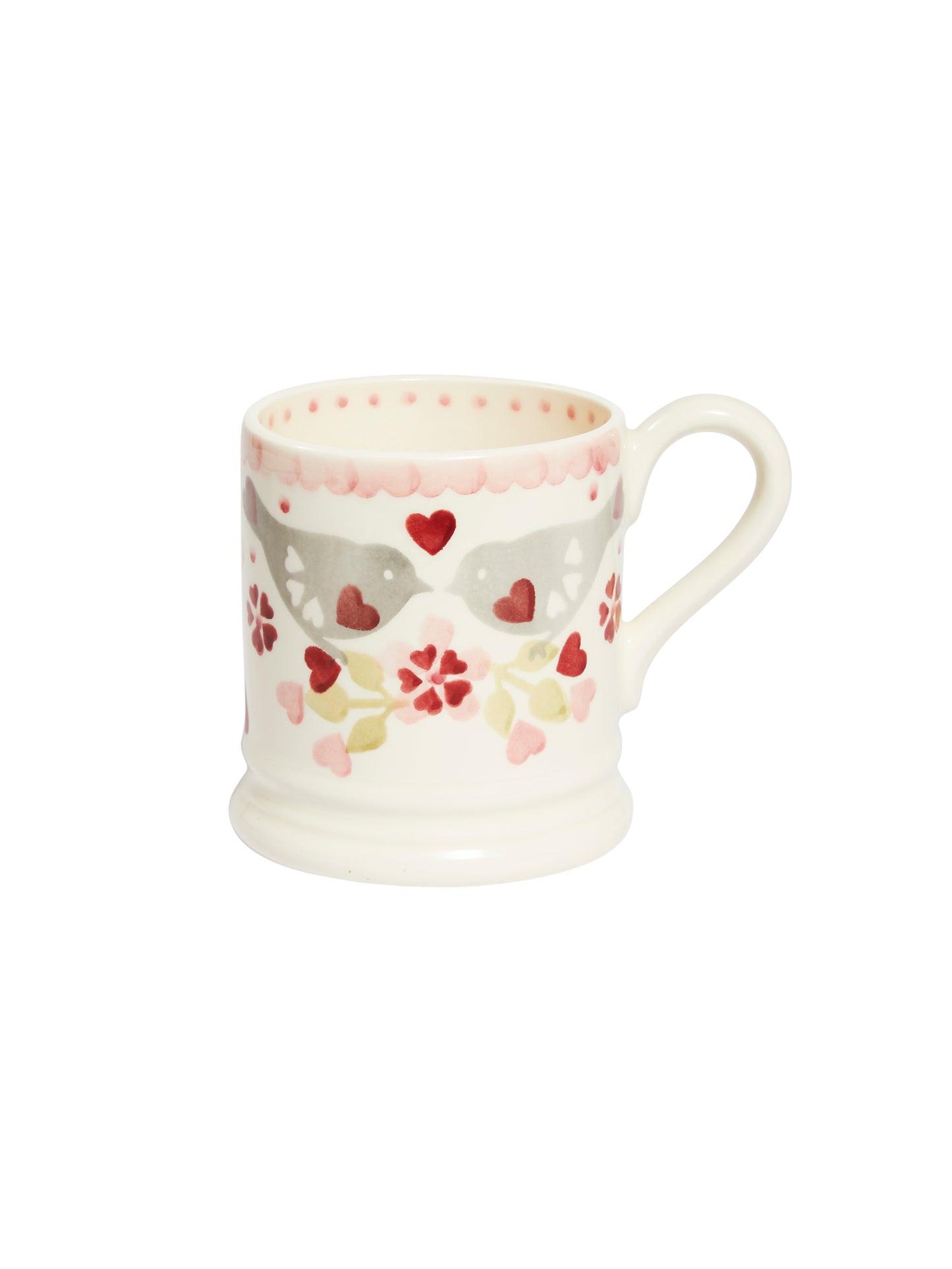 Emma Bridgewater Lovebirds Half Pint Mug Weston Table