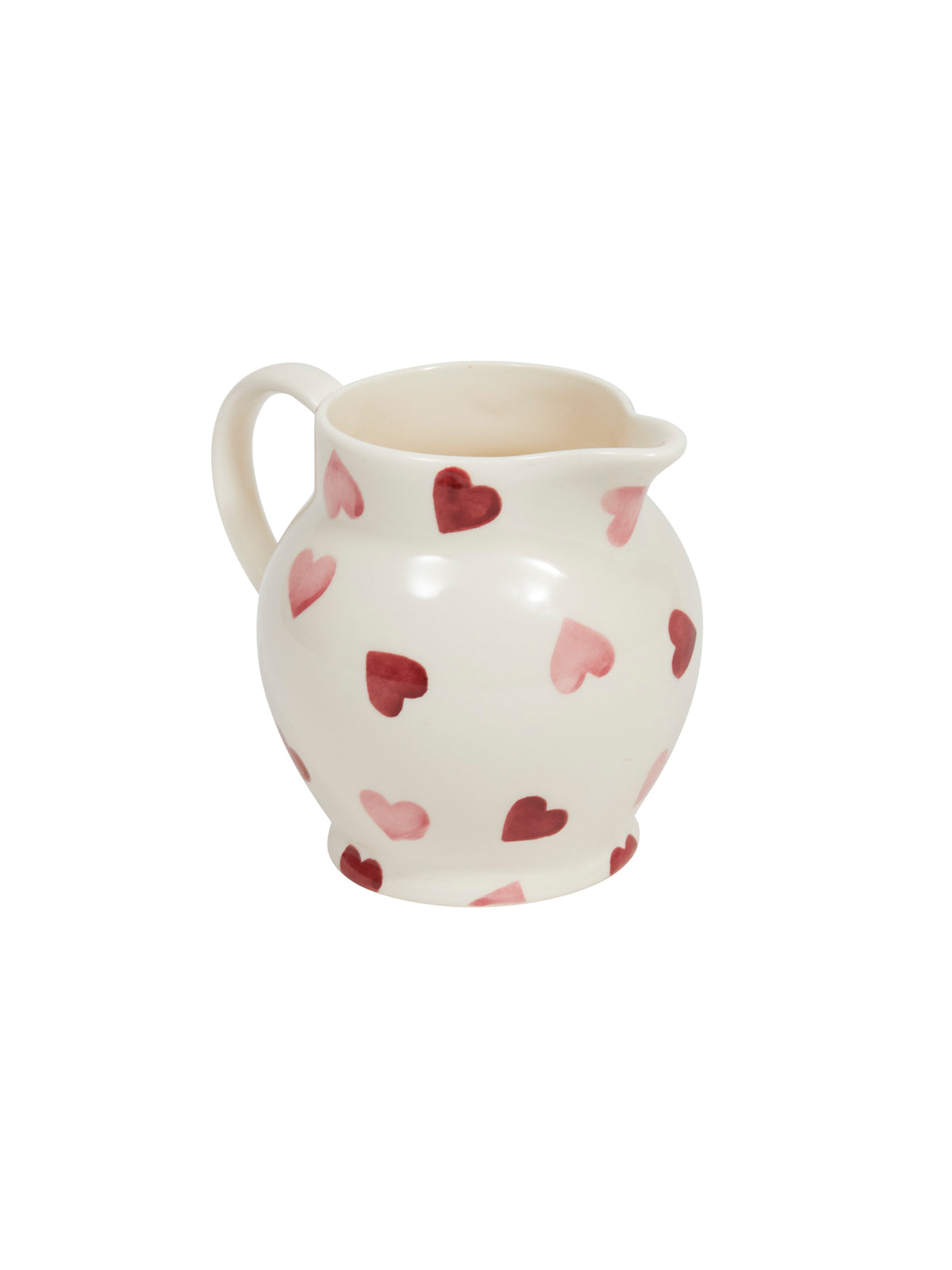 Emma Bridgewater Pink Hearts Half Pint Jug Weston Table