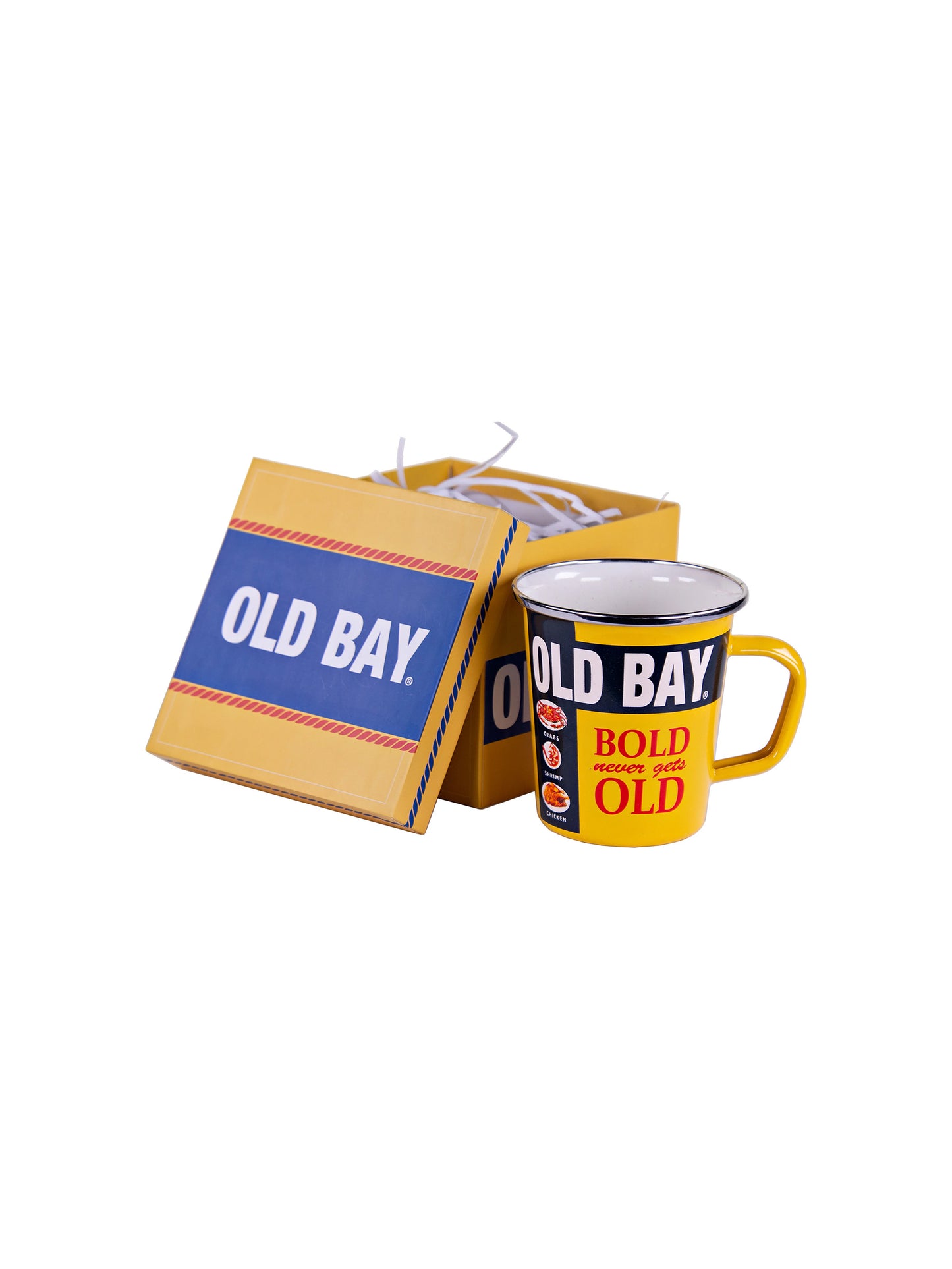 Enamelware Old Bay Mug Gift Box Weston Table