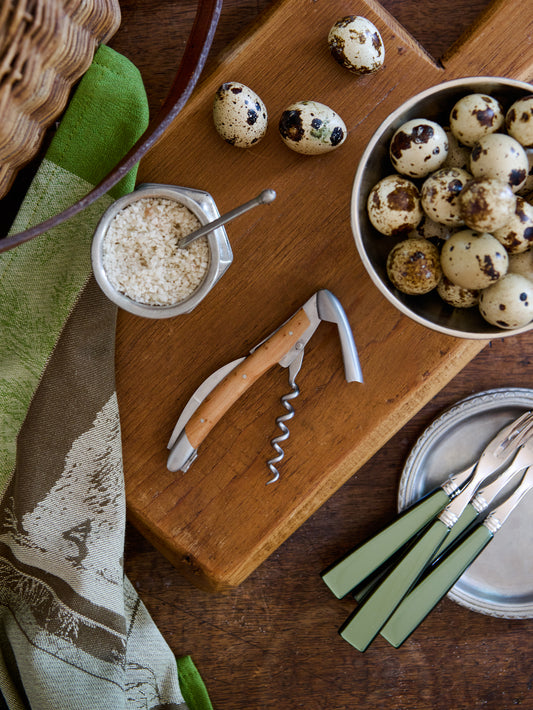 Forge de Laguiole Corkscrew Satin Juniper Wood Weston Table