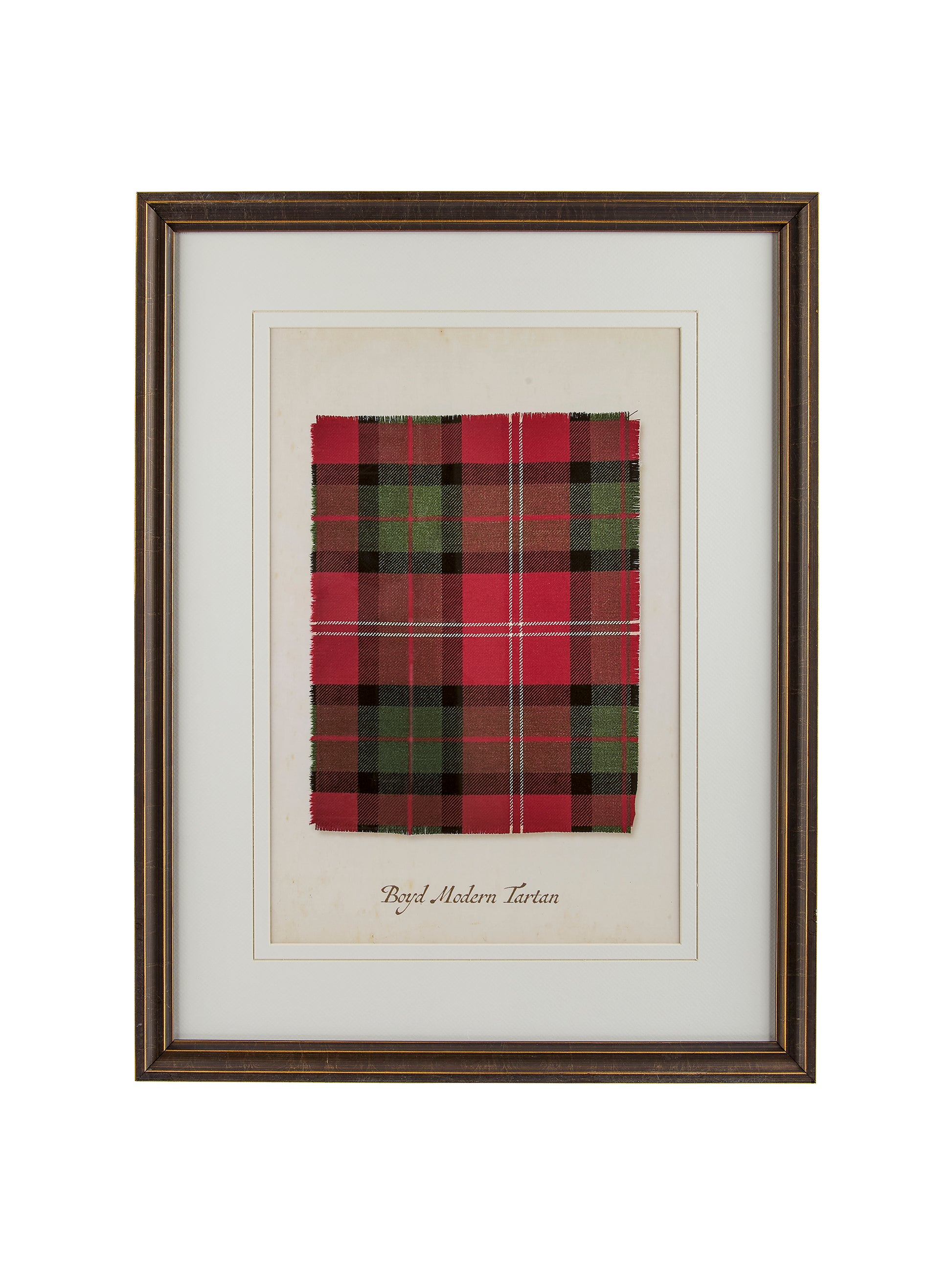 Framed Clan Tartan Weston Table