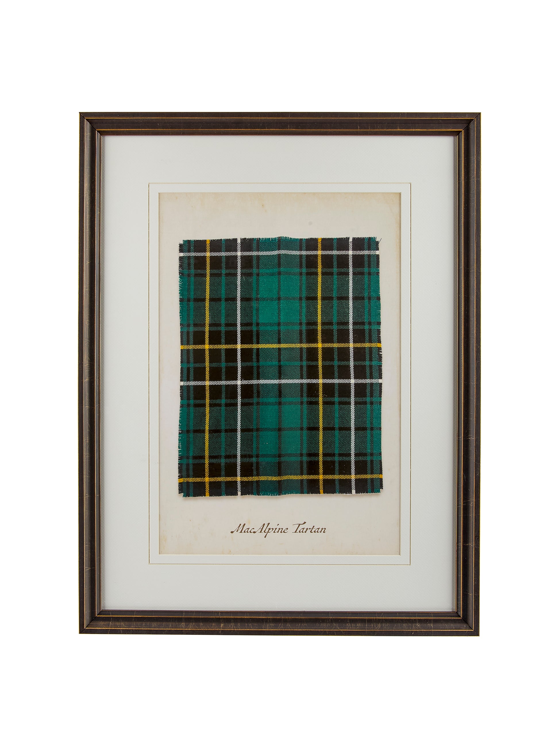 Framed Clan Tartan Weston Table