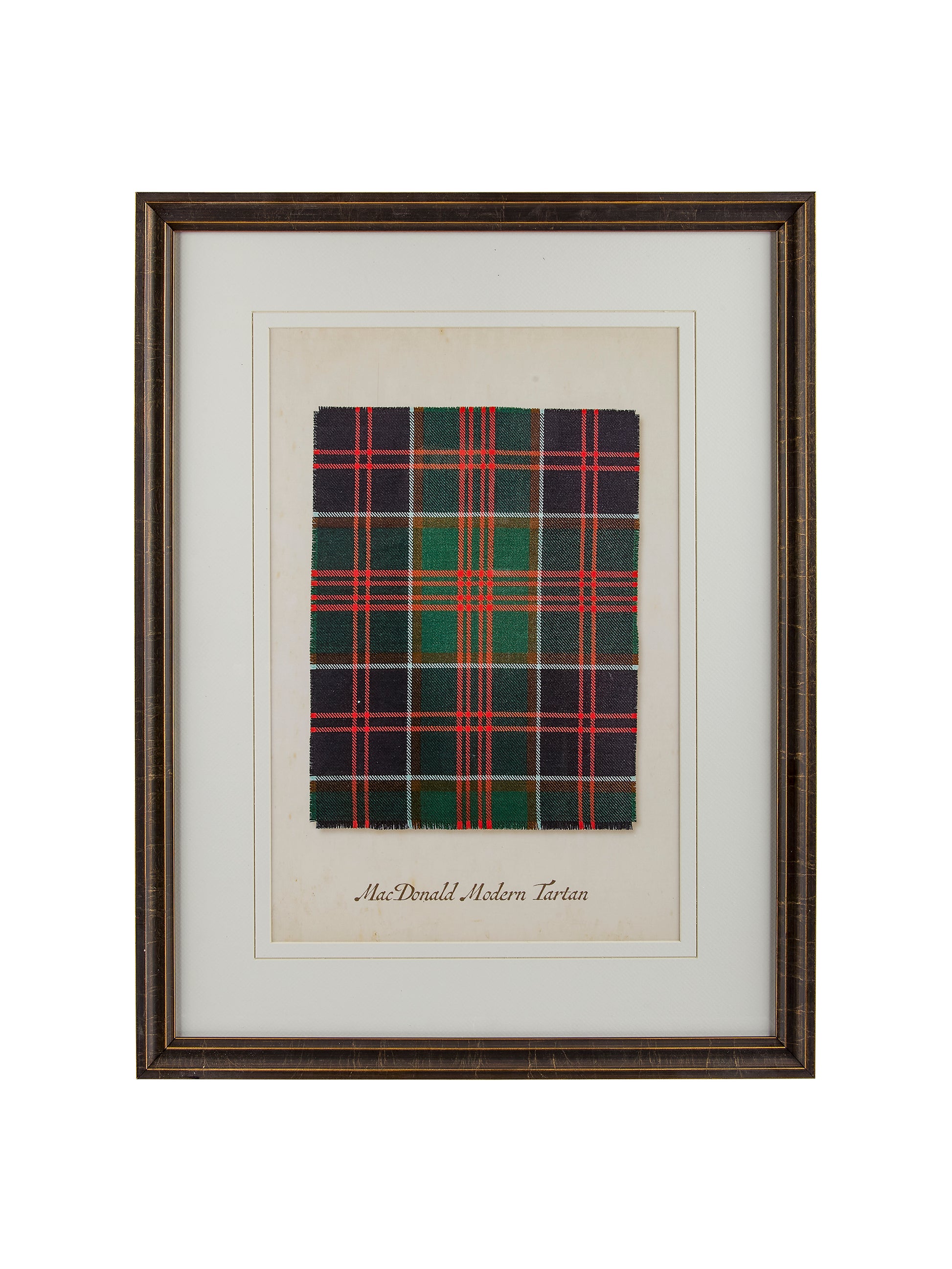 Framed Clan Tartan Weston Table
