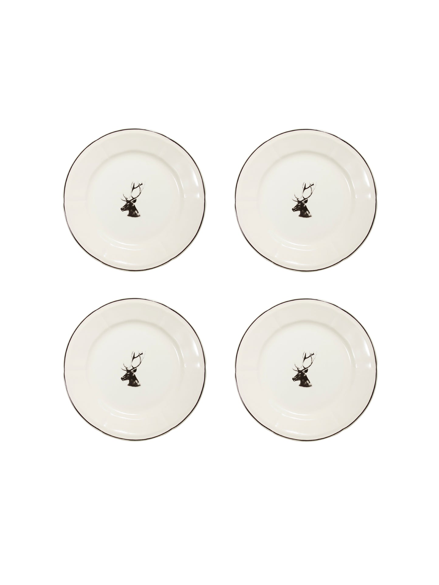 Gien Chambord Dinner Plates Weston Table
