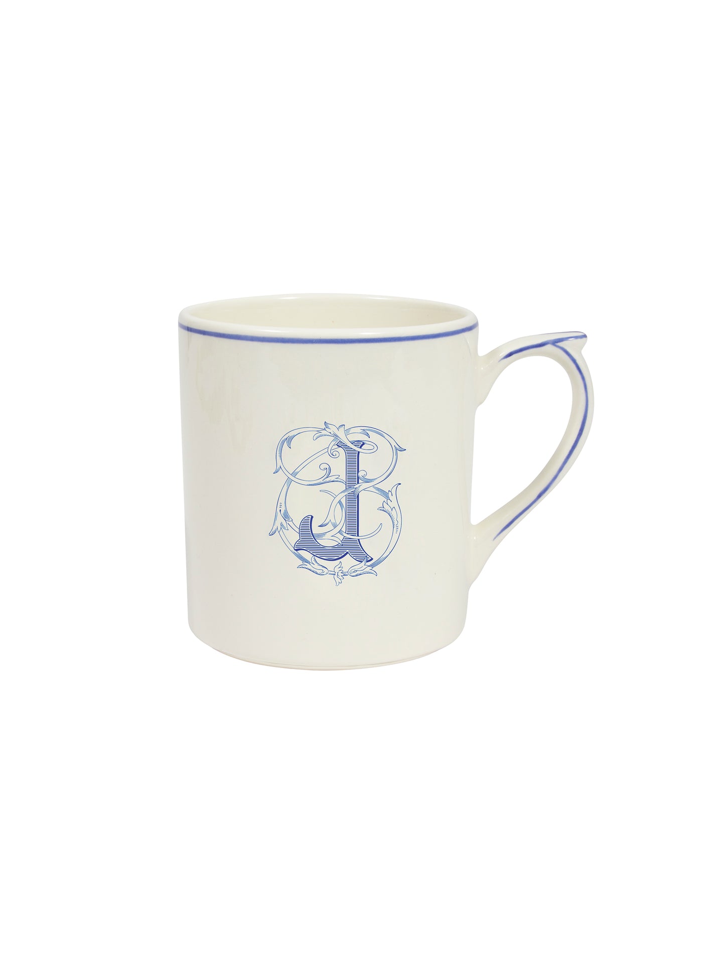 Gien Filet Bleu Mug J Weston Table