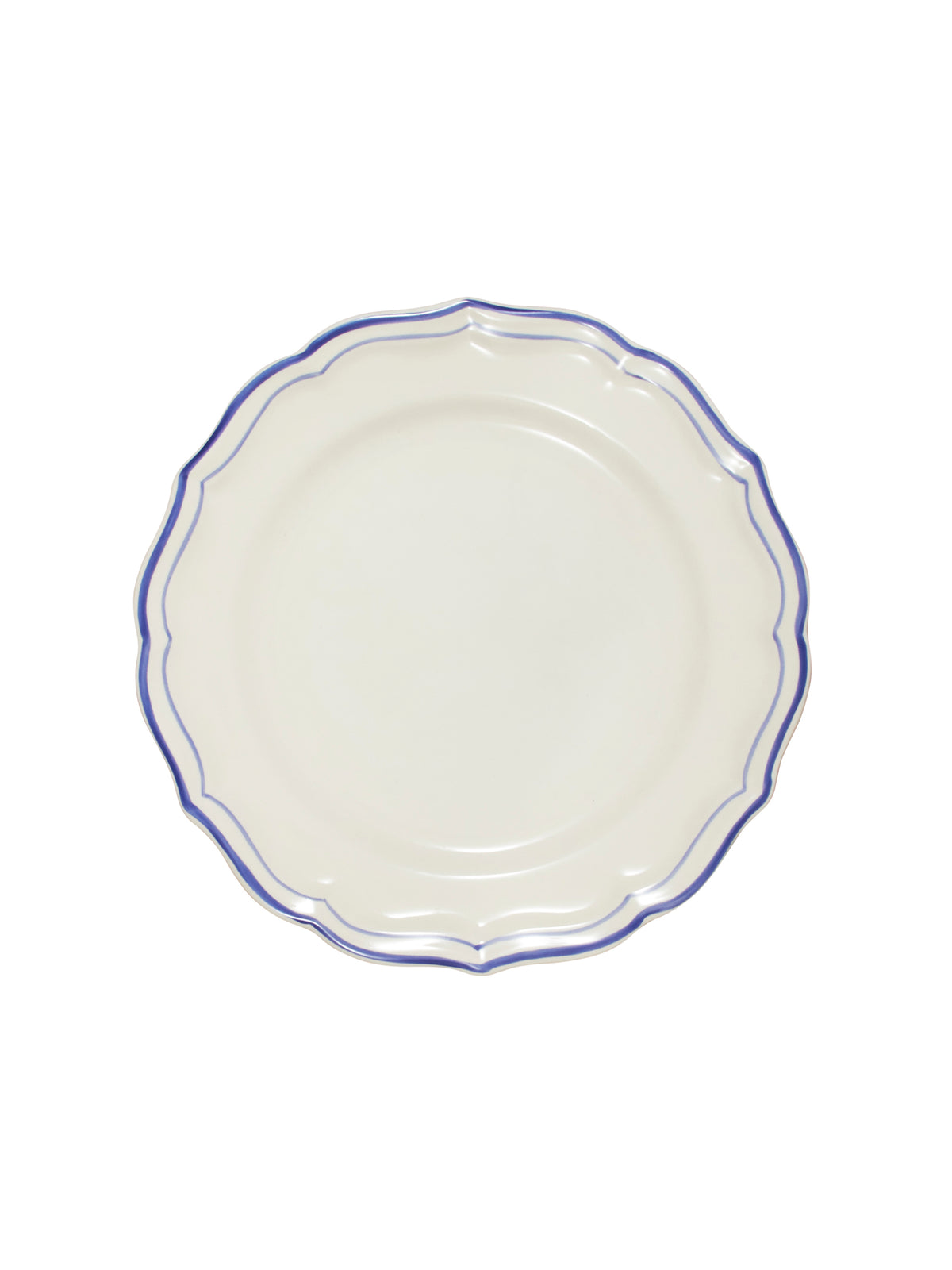 Gien Filet Blue Dinner Plate Weston Table