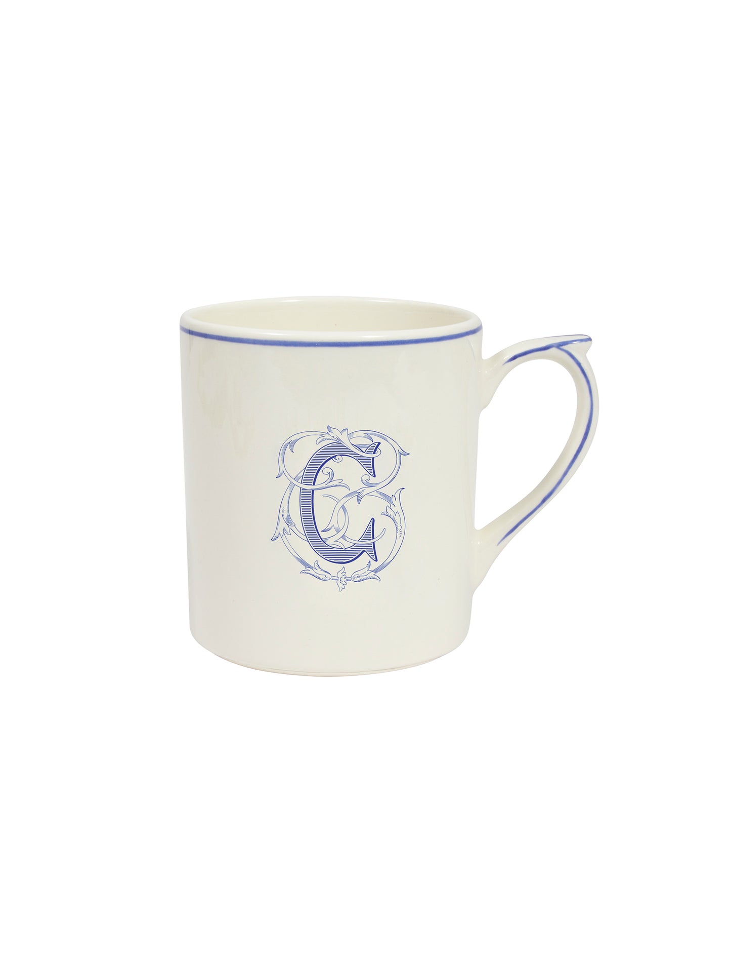 Gien Filet Blue Mug C Weston Table