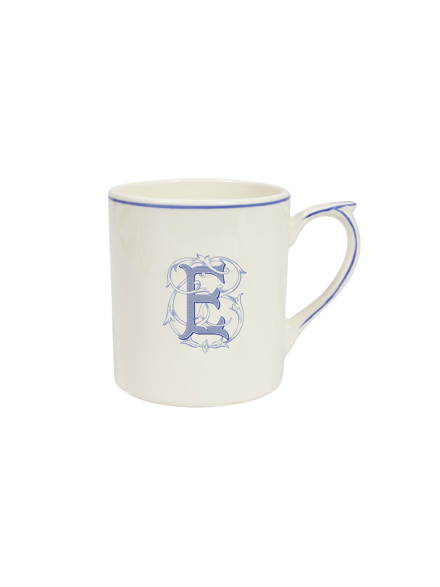 Gien Filet Blue Mug E Weston Table