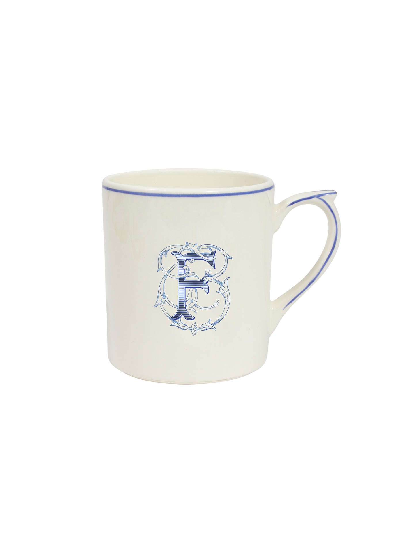 Gien Filet Blue Mug F Weston Table