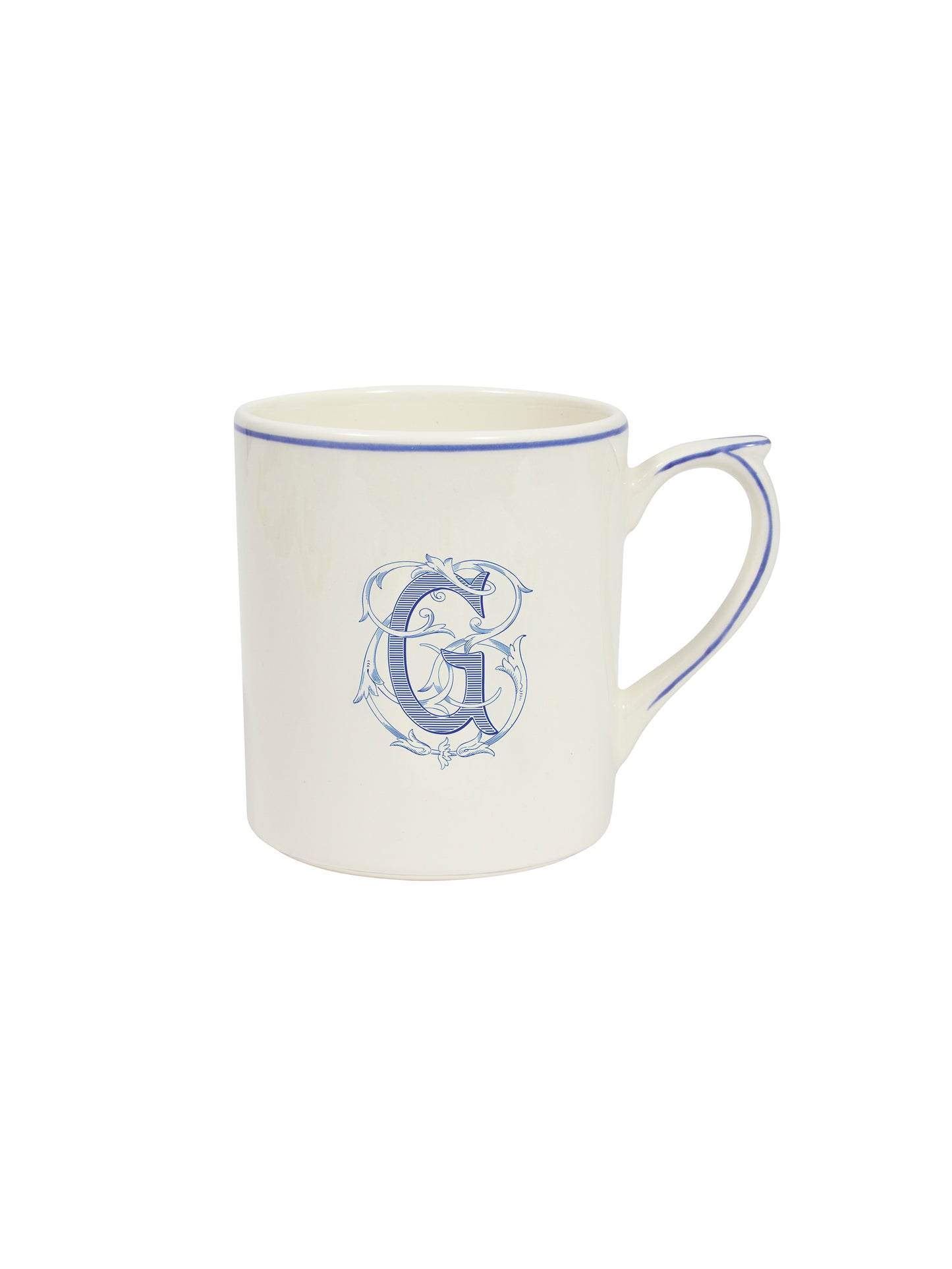 Gien Filet Blue Mug G Weston Table