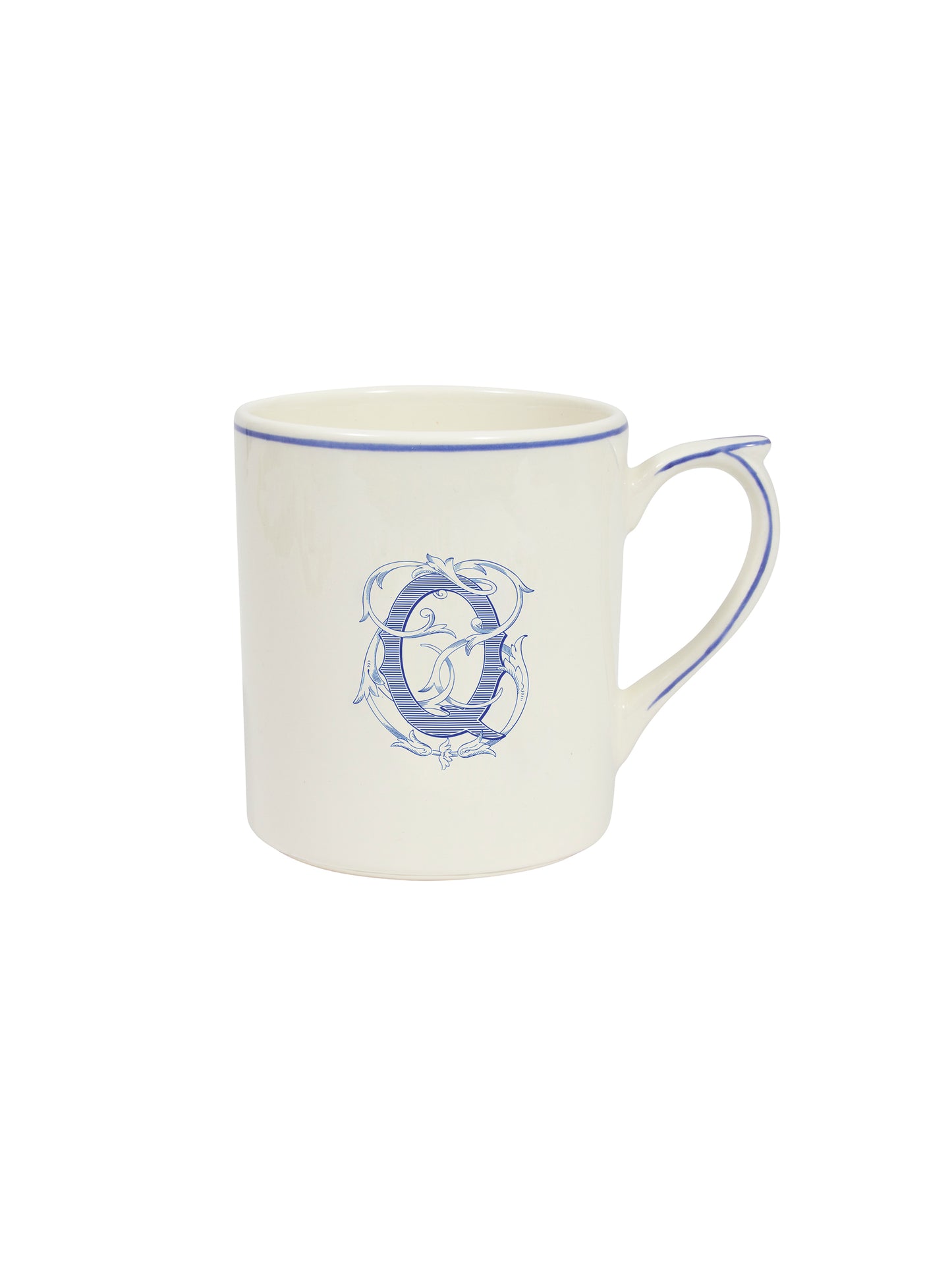 Gien Filet Blue Mug Q Weston Table