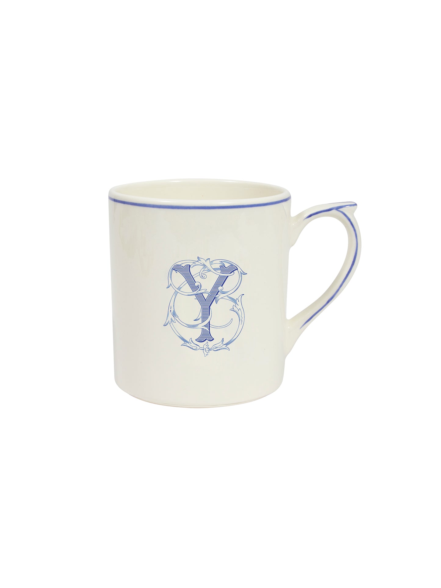 Gien Filet Blue Mug Y Weston Table