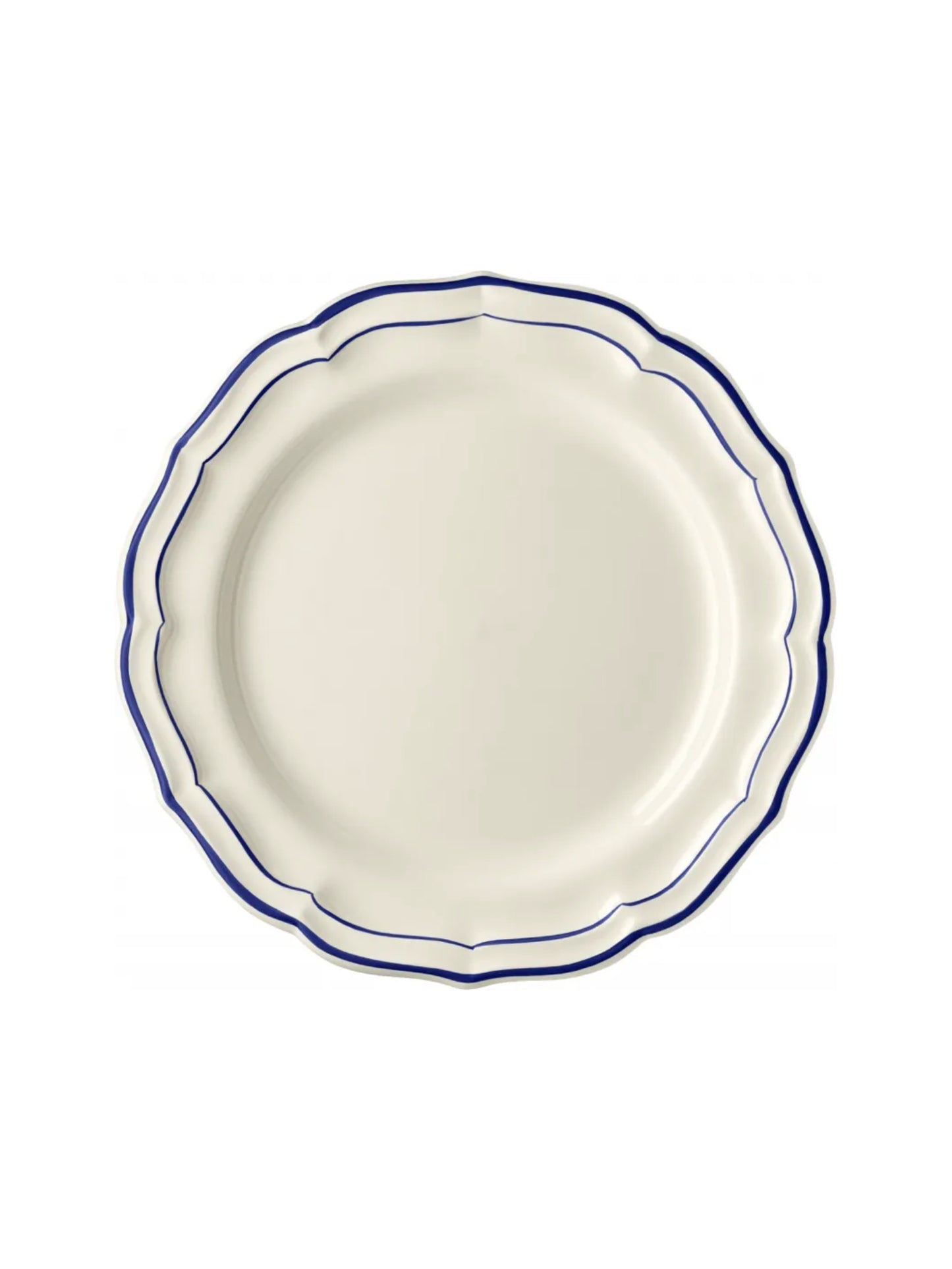 Gien Filet Cobalt Dinner Plate Weston Table