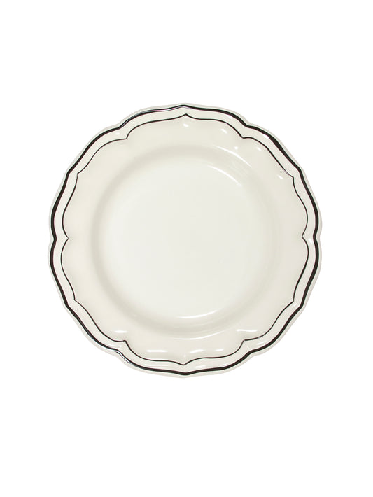 Gien Filet Midnight Deep Round Dish Weston Table
