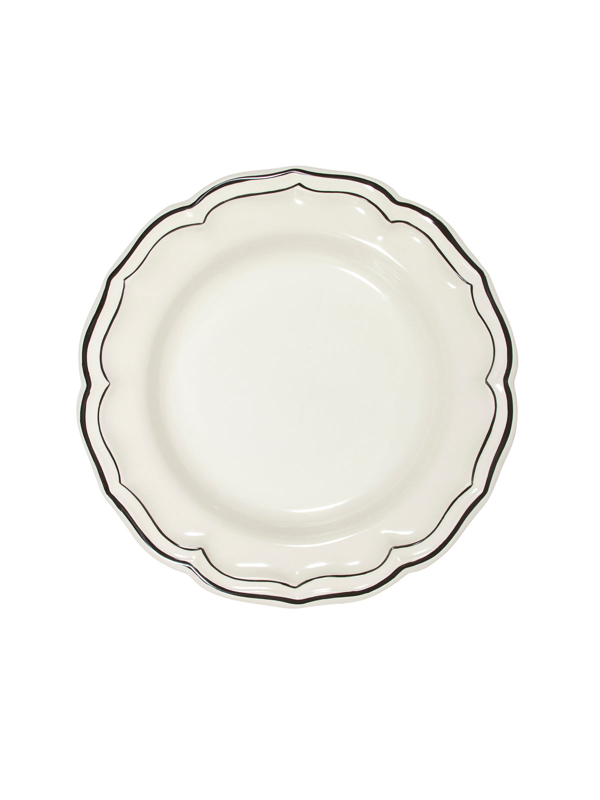 Gien Filet Midnight Deep Round Dish Weston Table