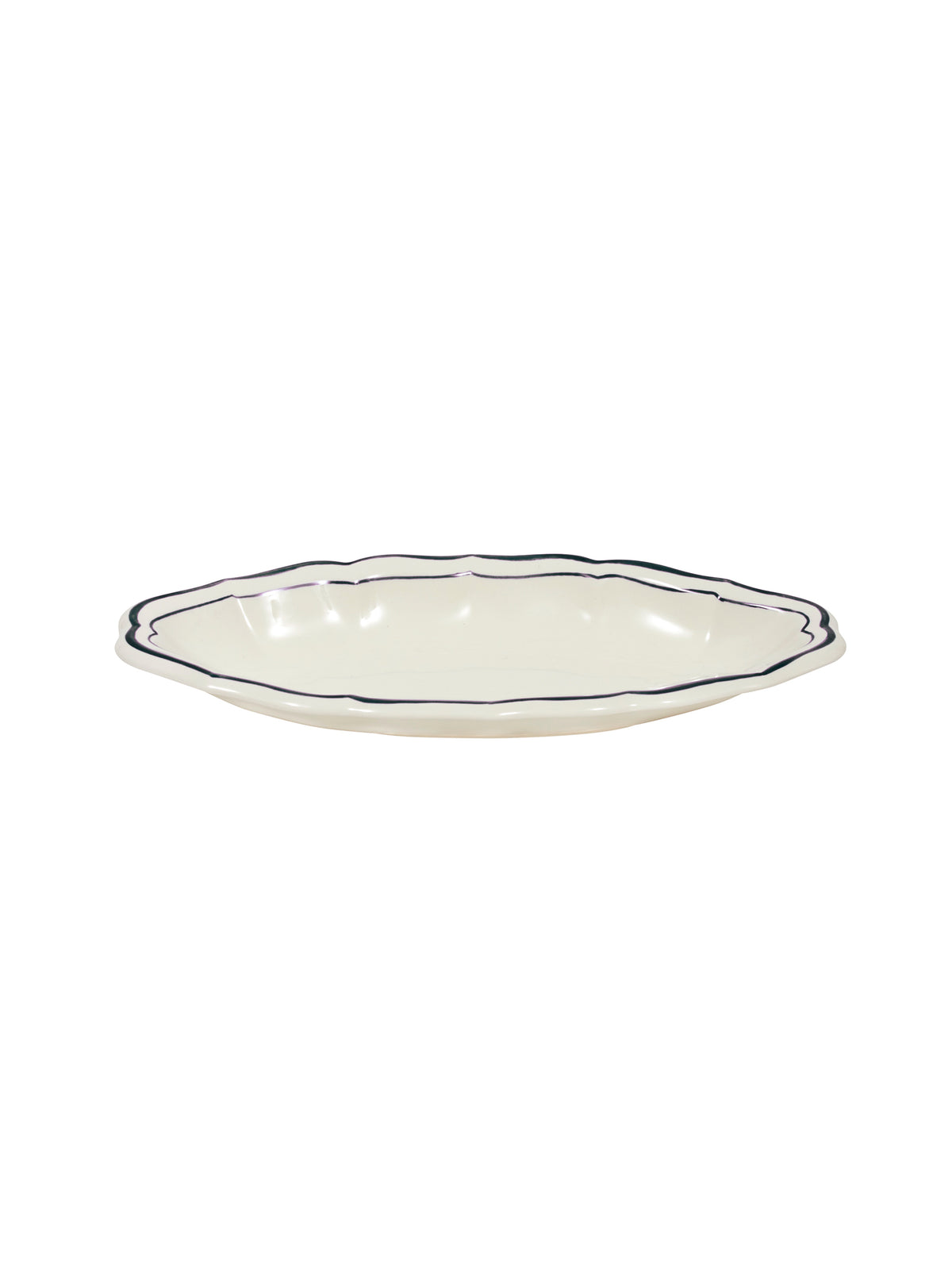 Gien Filet Midnight Pickle Dish Weston Table