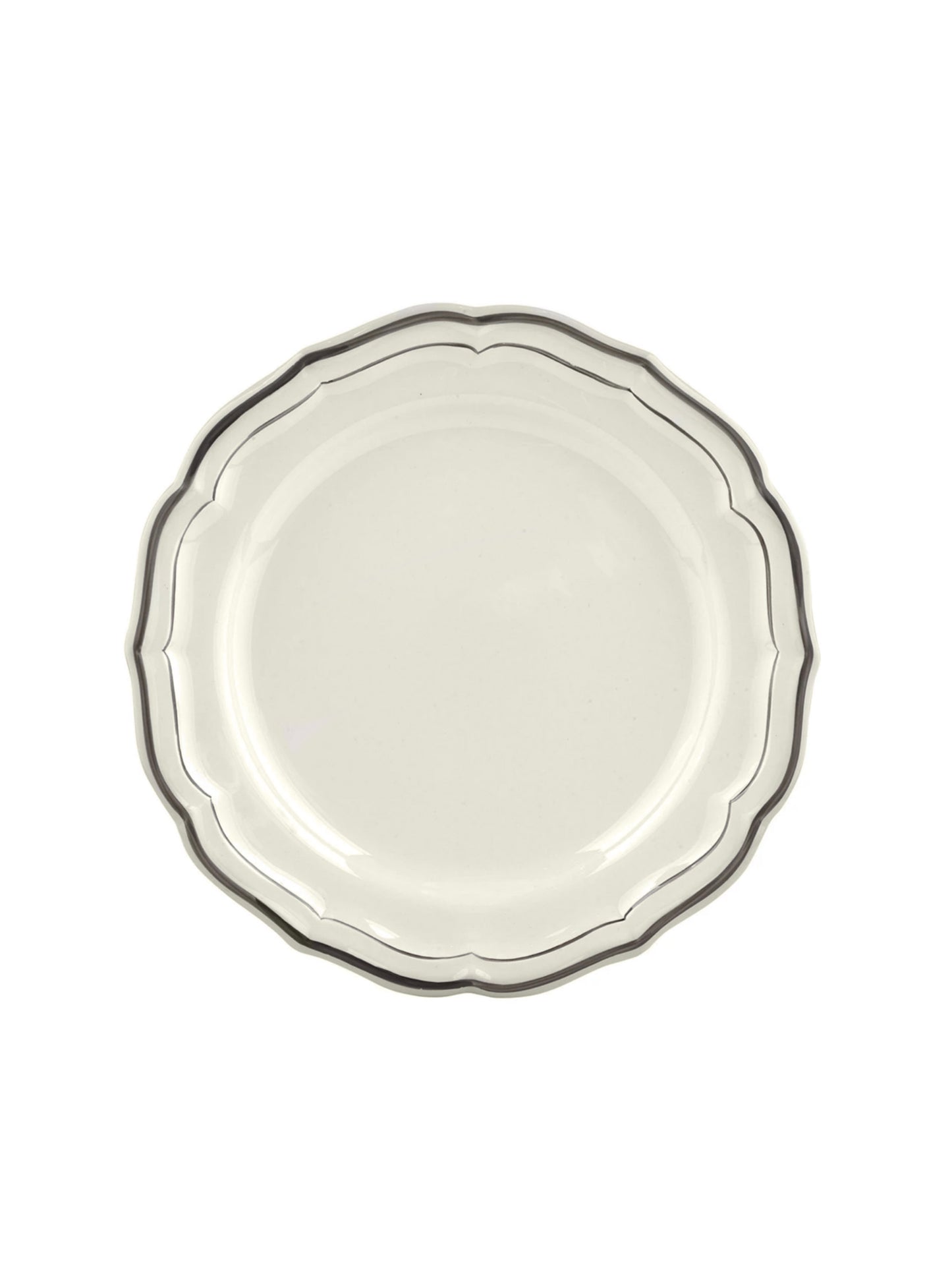 Gien Filet Taupe Dinner Plate Weston Table