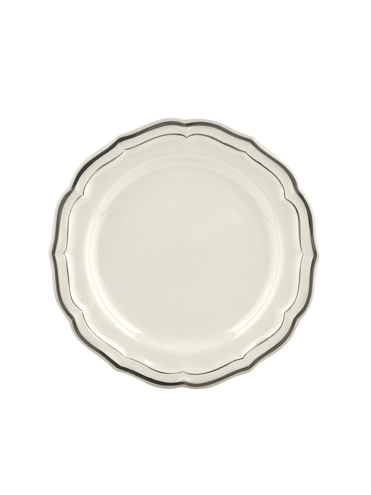 Gien Filet Taupe Dinner Plate Weston Table