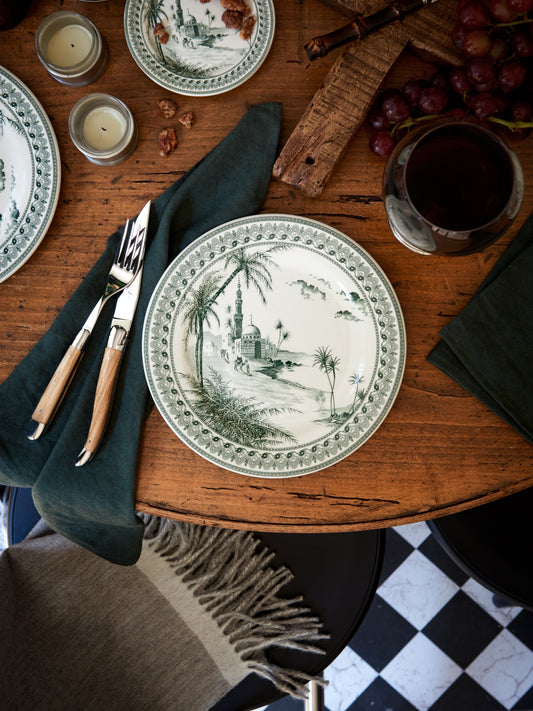 Gien Les Depareillees Vue Orient Plate Weston Table