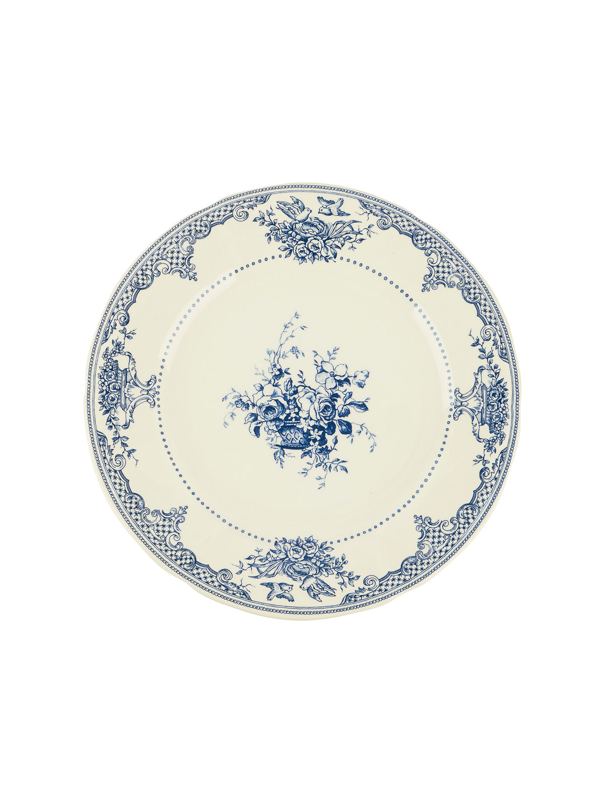 Gien Les Depareillees Fleur Bleu Dinner Plate Weston Table