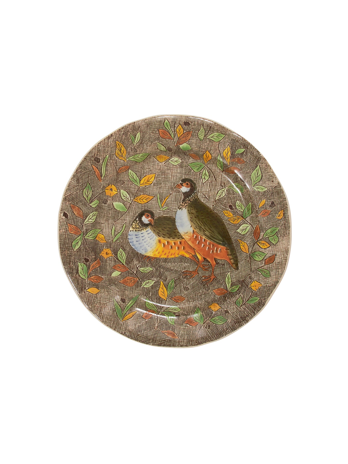 Gien Rambouillet Dinner Plate Partridge Weston Table