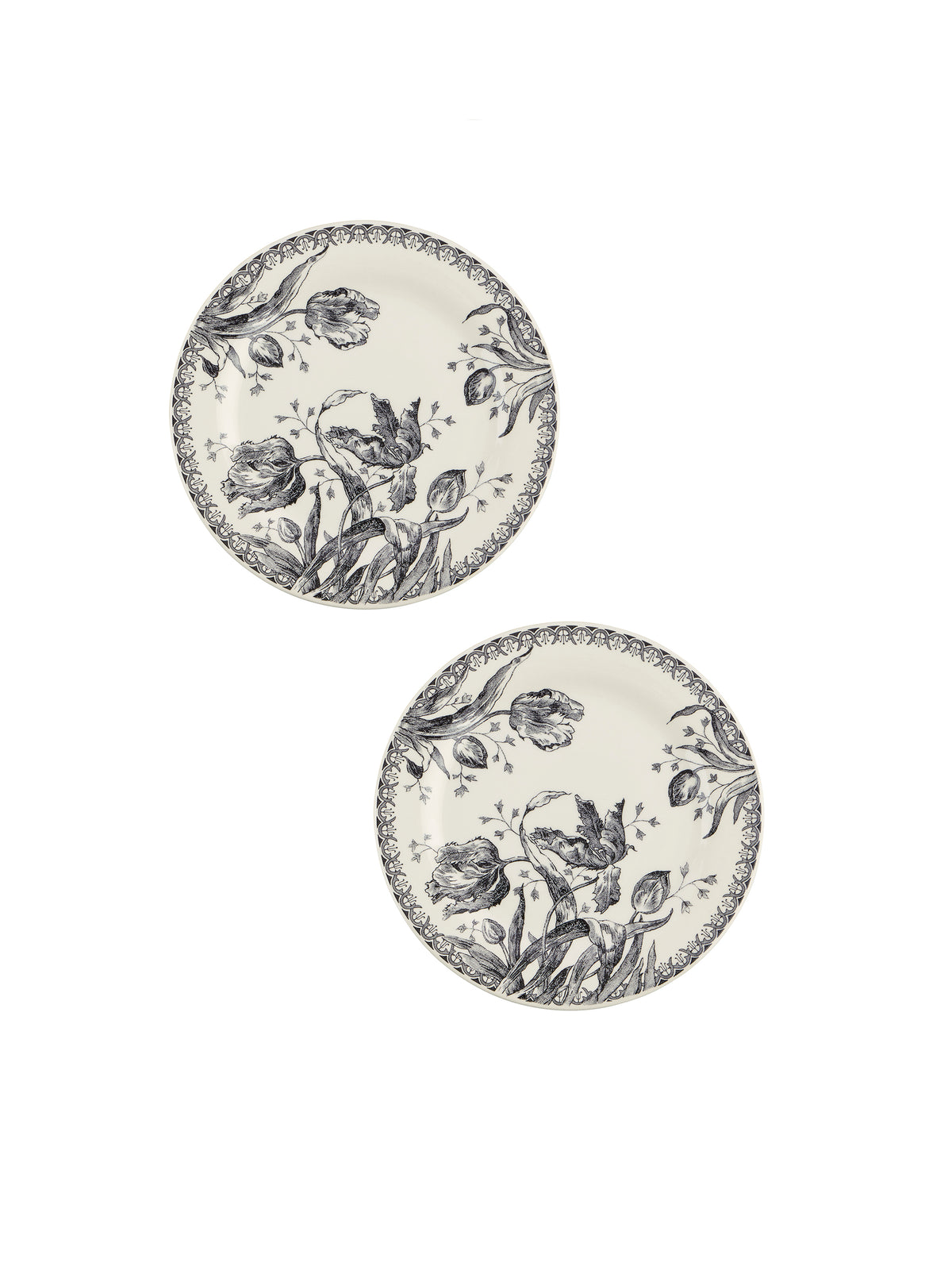 Gien Tulipes Noires Coasters Weston Table