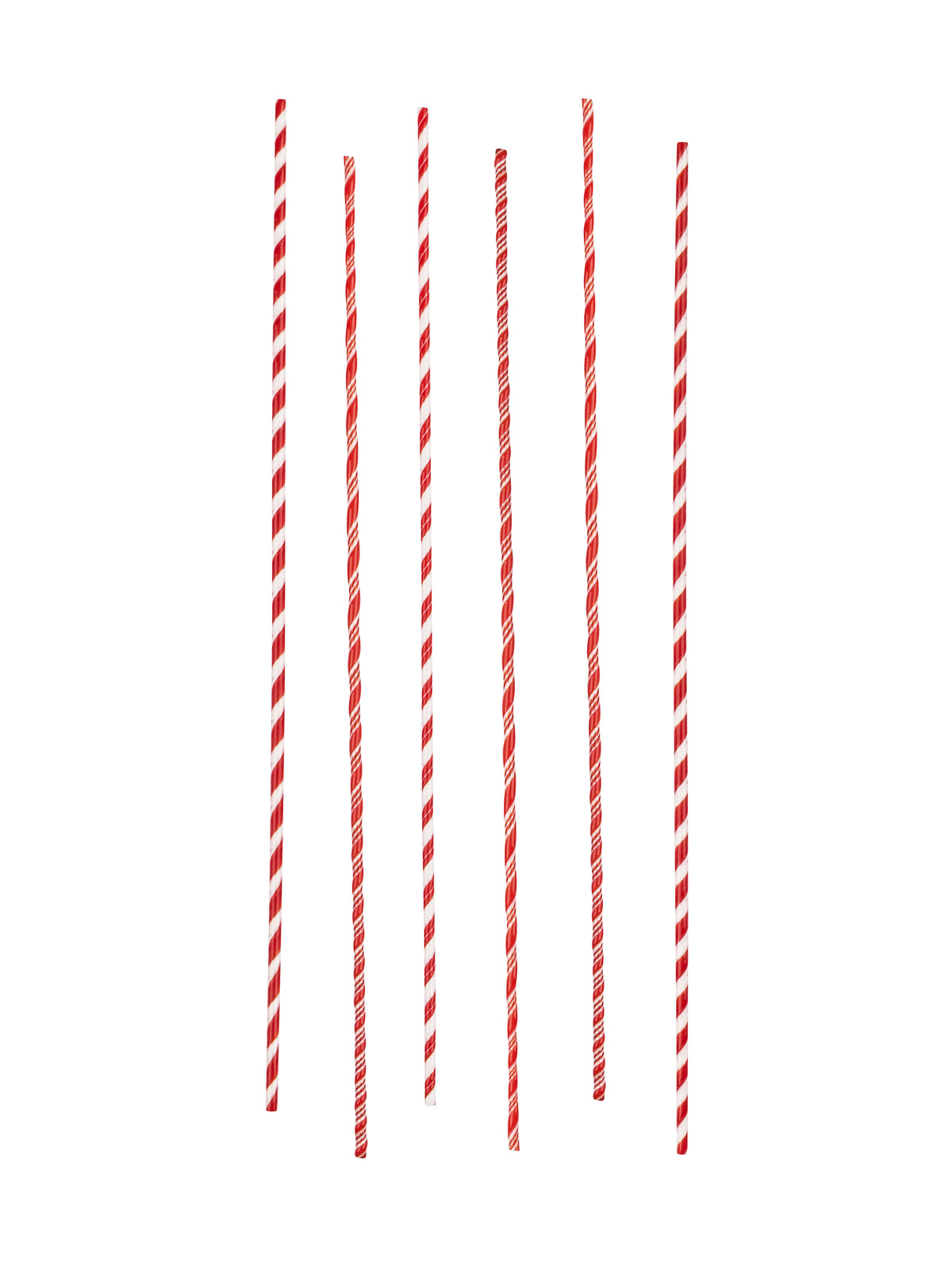 Glass Candy Cane Stripe Long Cocktail Stirrers Weston Table
