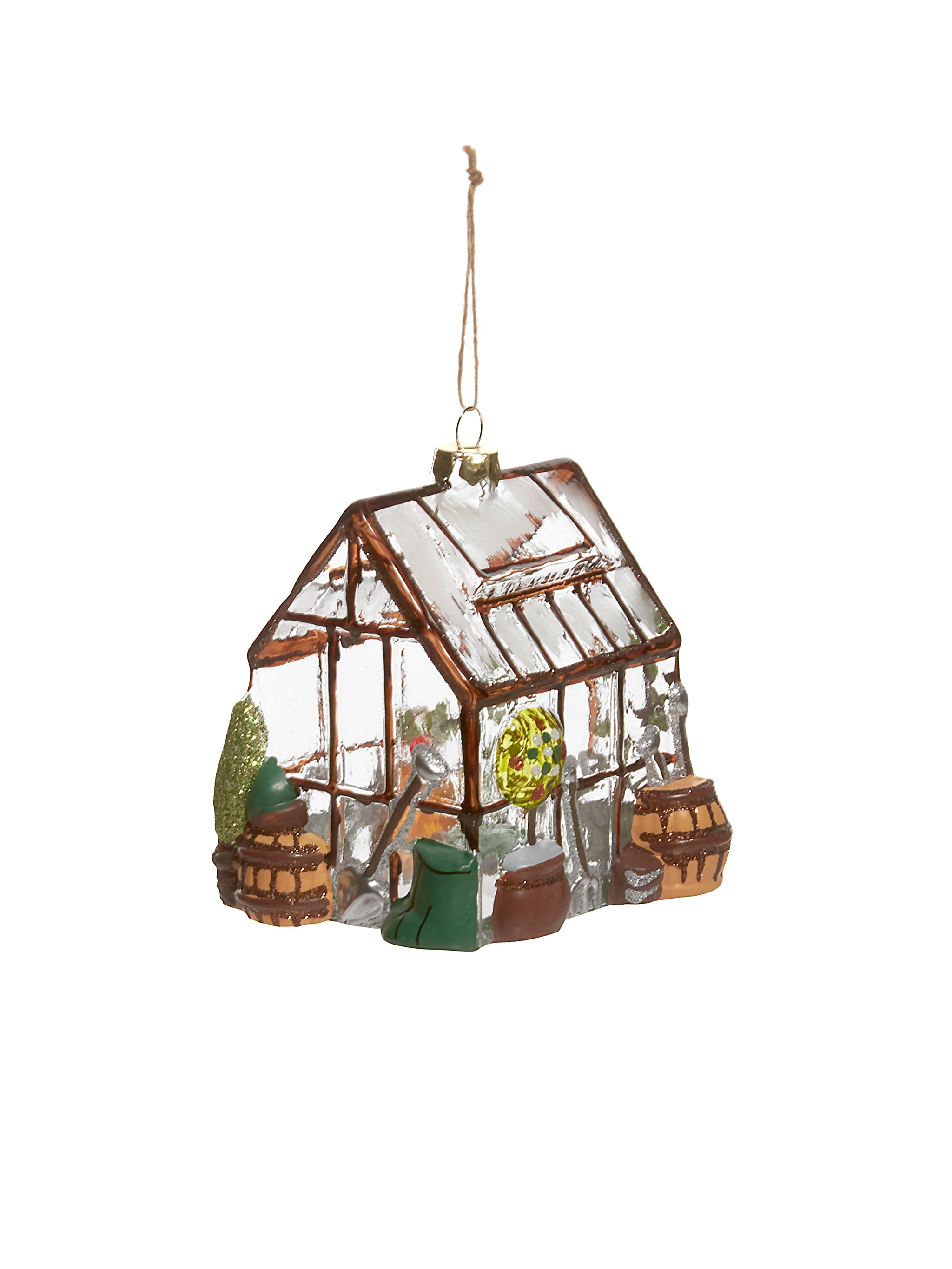 Shp the Glass Greenhouse Ornament at Weston Table