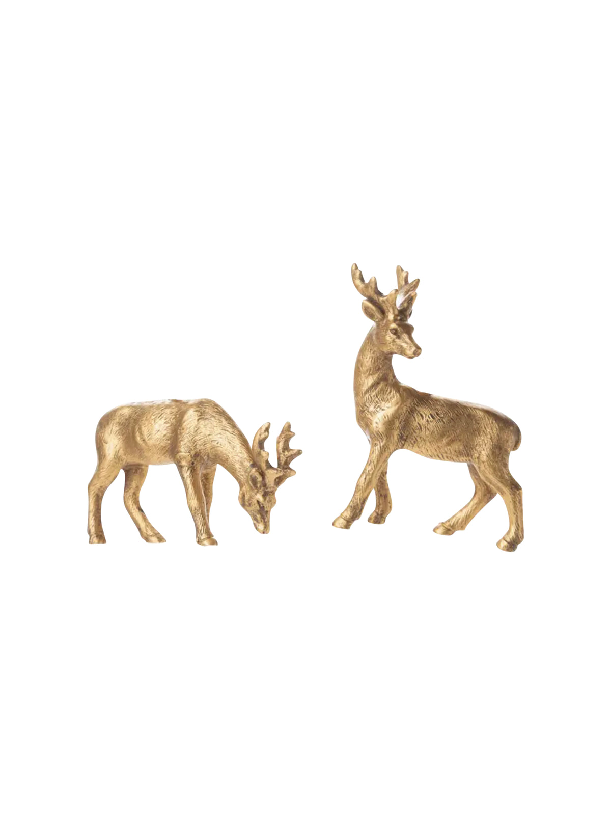 Gold Deer Ornaments Weston Table
