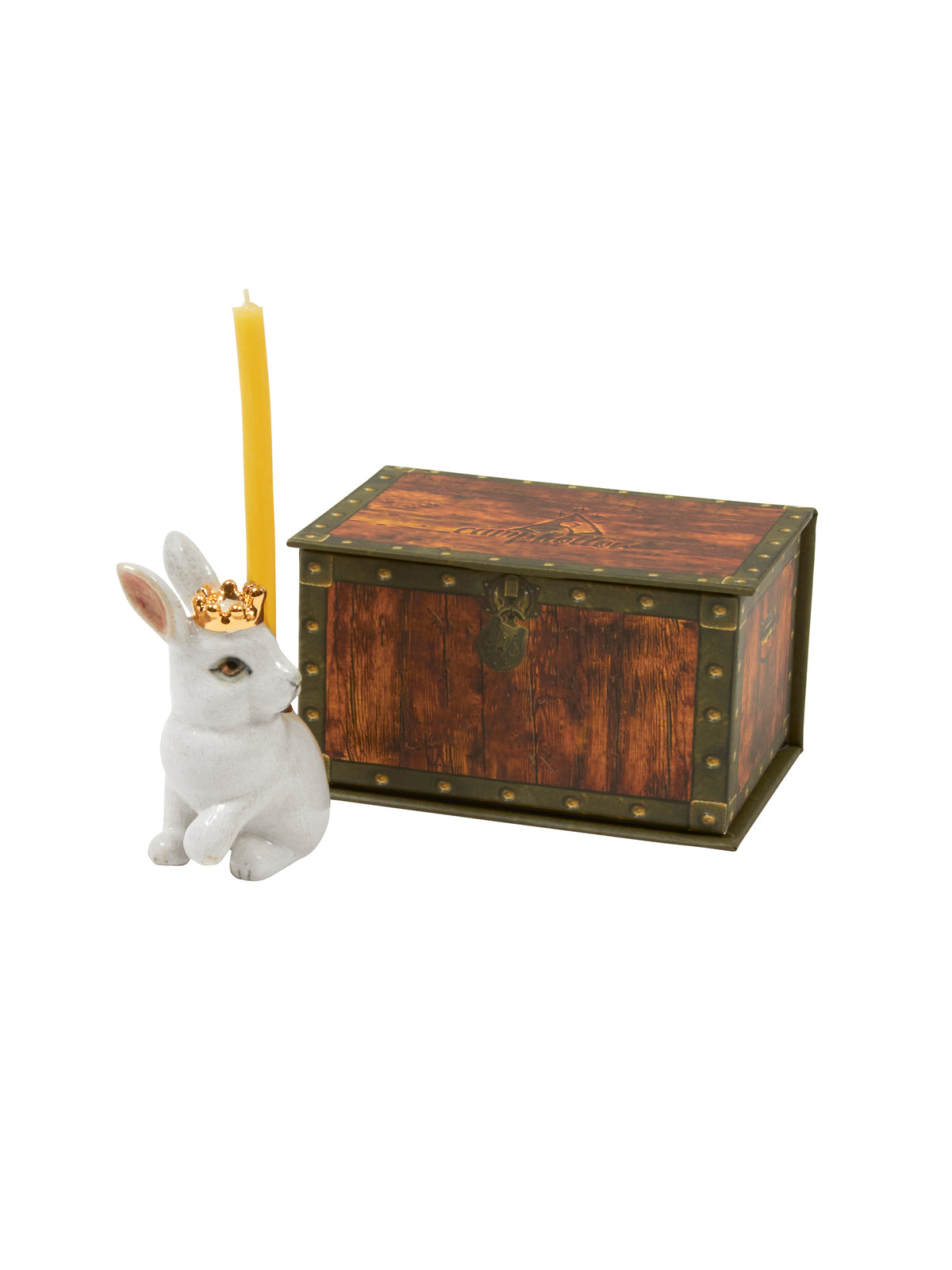 Handmade White Rabbit Cake Topper Weston Table