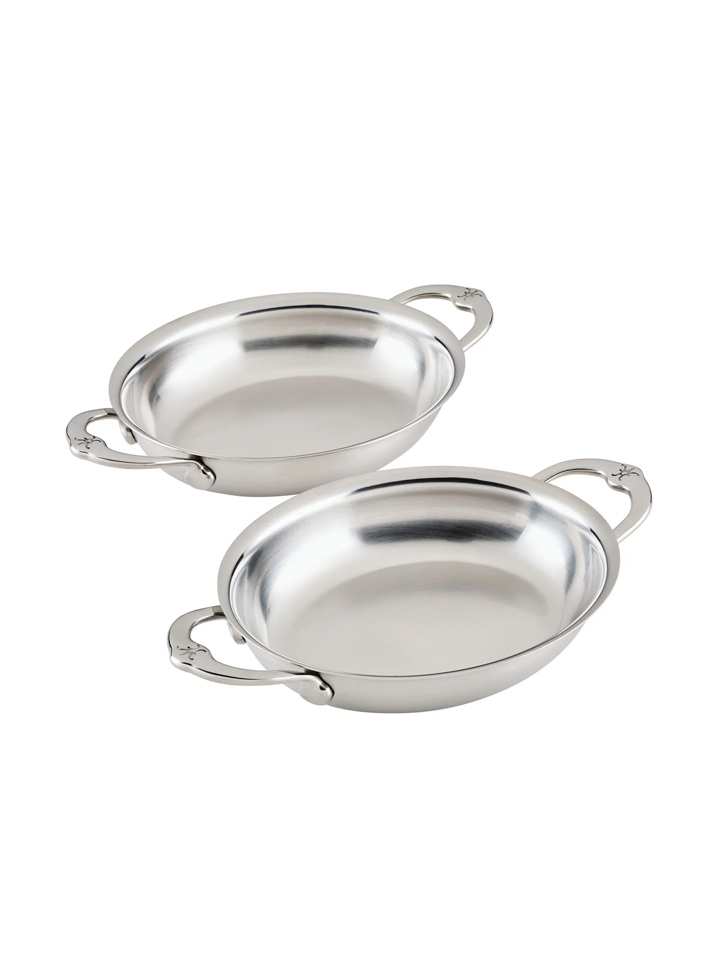 Hestan Provisions Stainless Steel Gratin Small Set of Two Weston Table