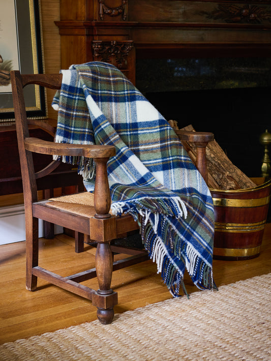 Highland Wool Throw Weston Table