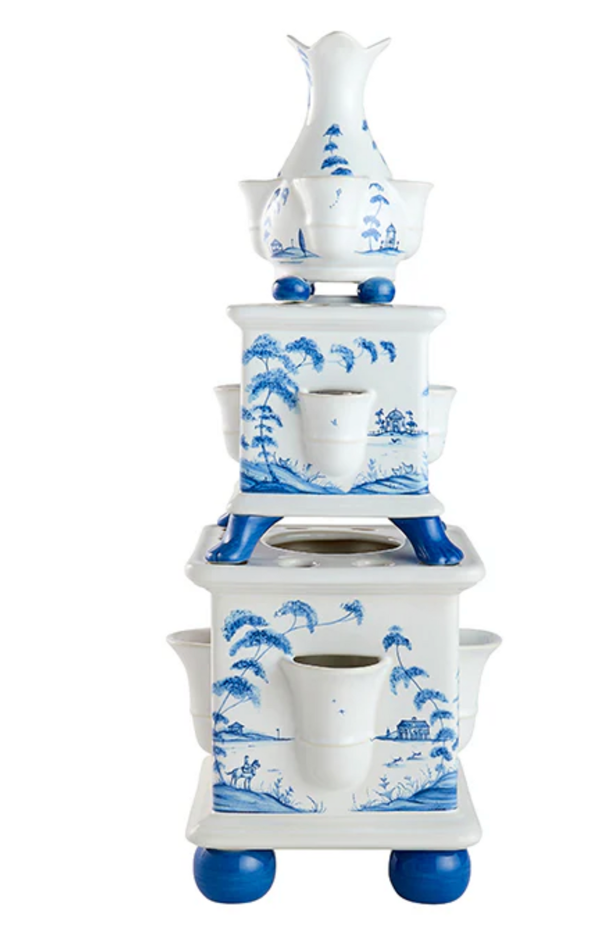 Juliska Country Estate Delft Tulipiere Tower Weston Table