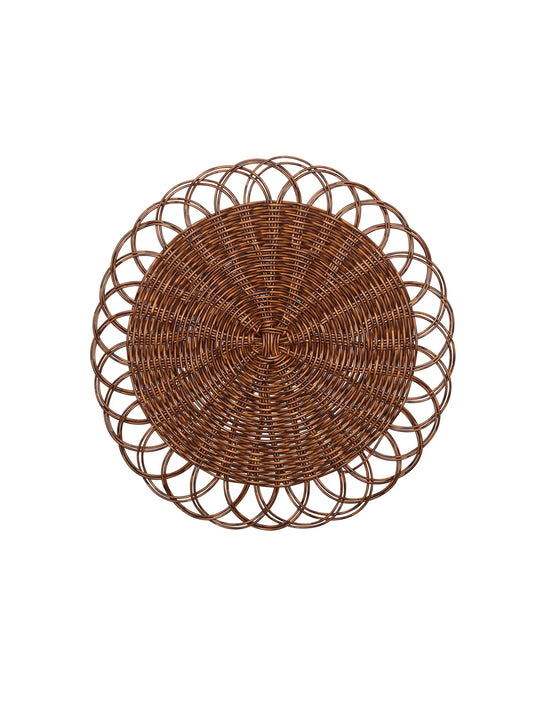 Kim Seybert Brown Alfresco Placemats Weston Table