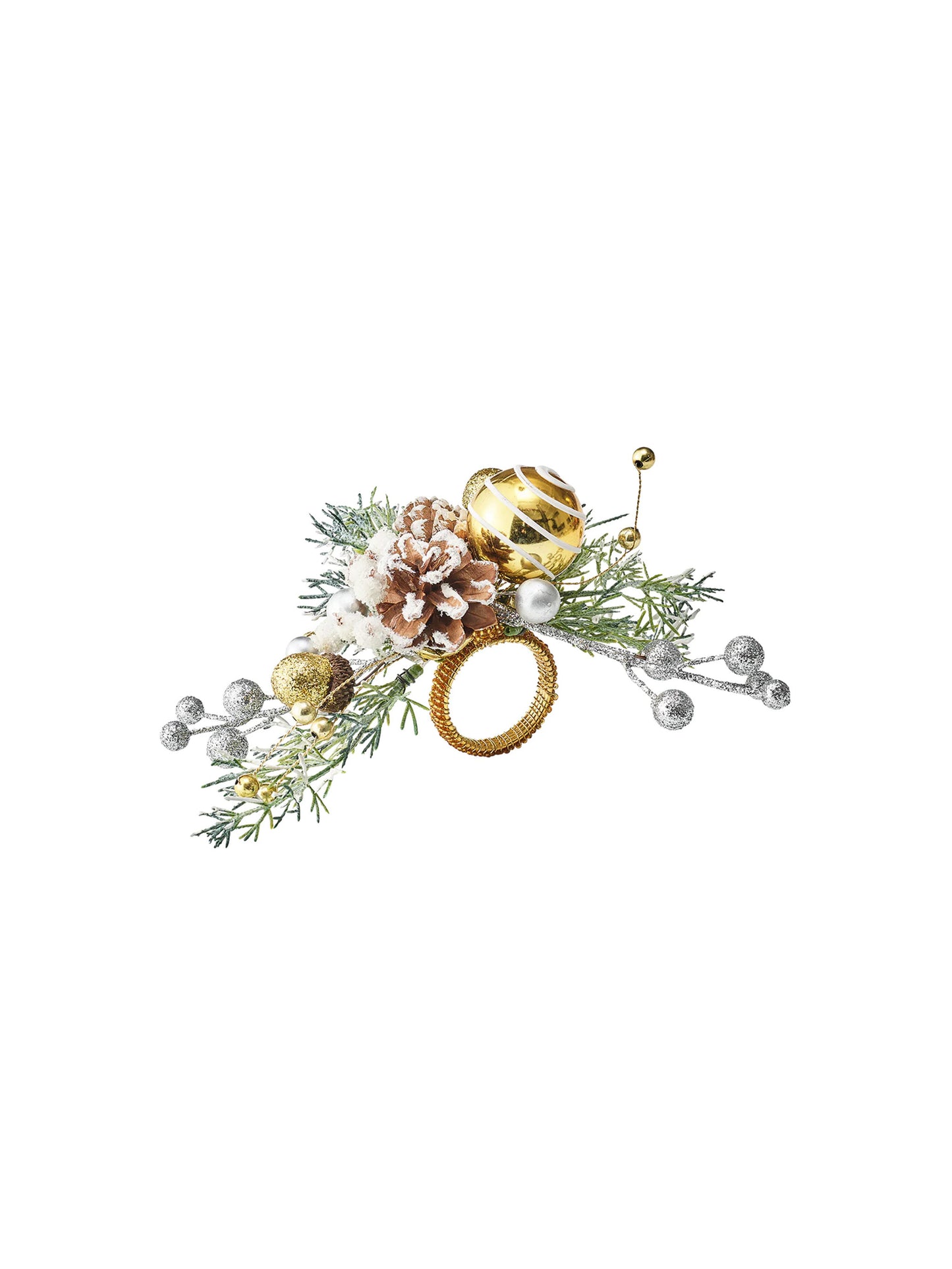 Kim Seybert Christmas Wonder Napkin Ring Set Weston Table