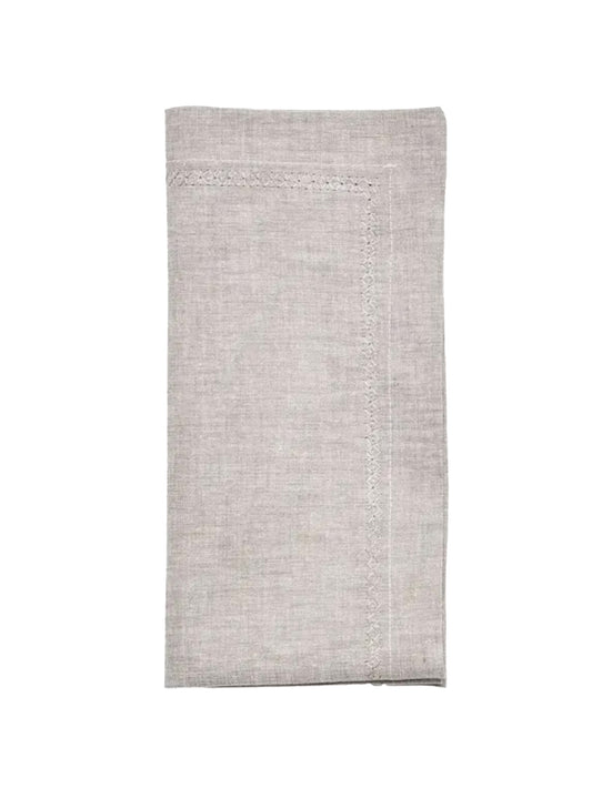 Kim Seybert Gray Classic Napkin Set Weston Table