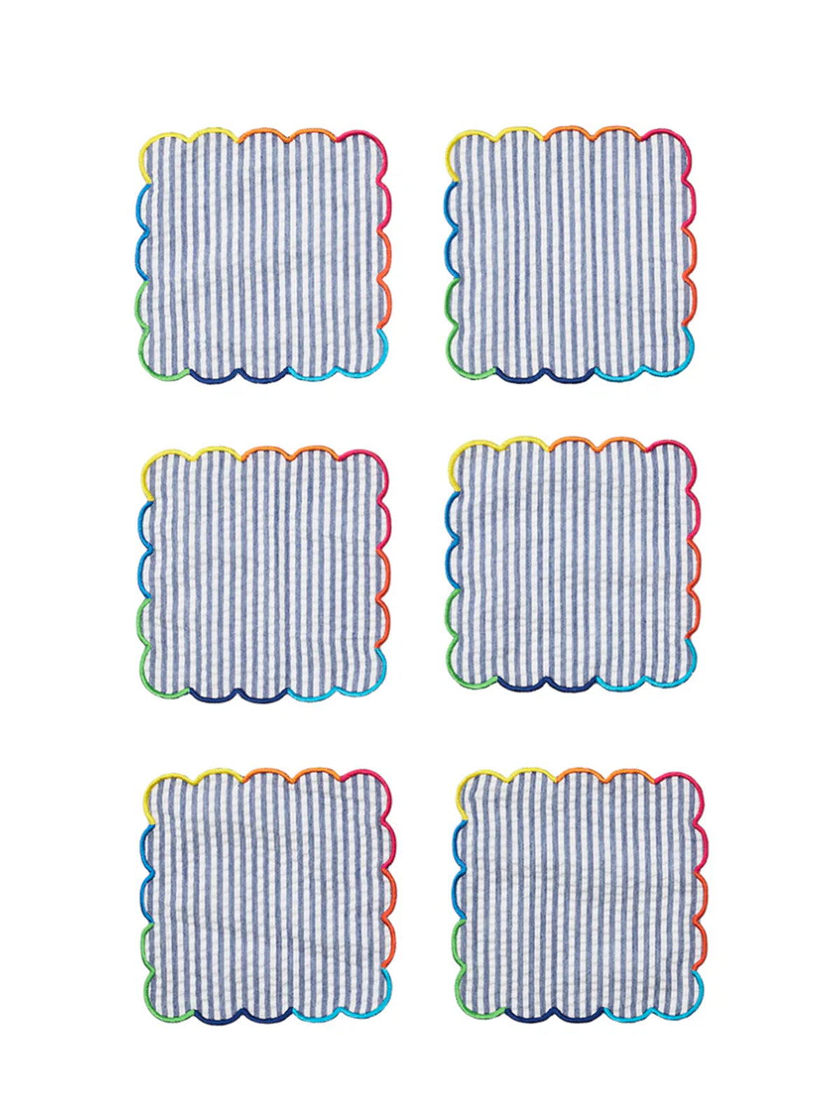 Kim Seybert Fiesta Cocktail Napkin Set Weston Table