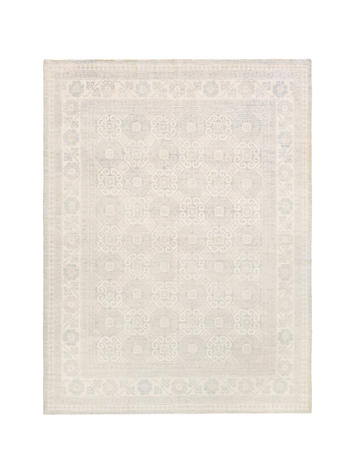 Landry & Acari Ivory Rug Weston Table