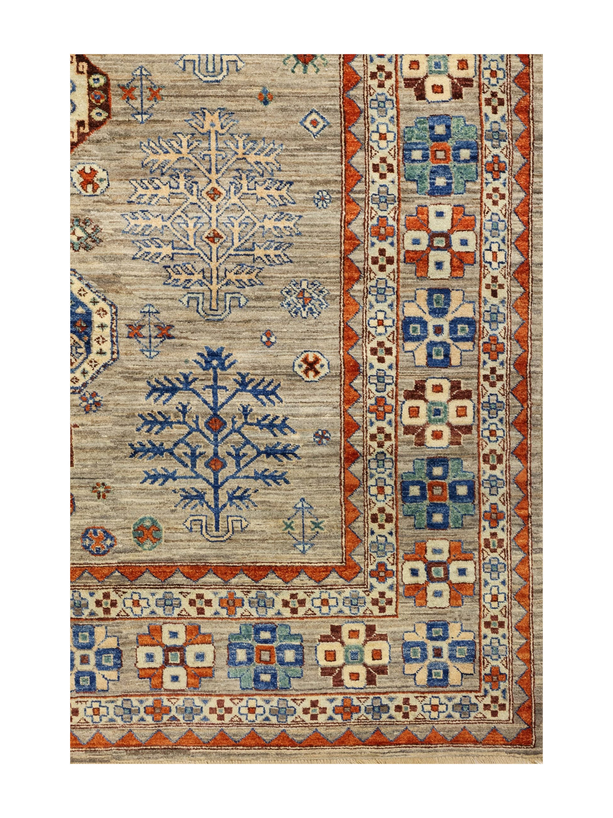 Landry & Arcari Tree Kazak Handwoven Rug Weston Table