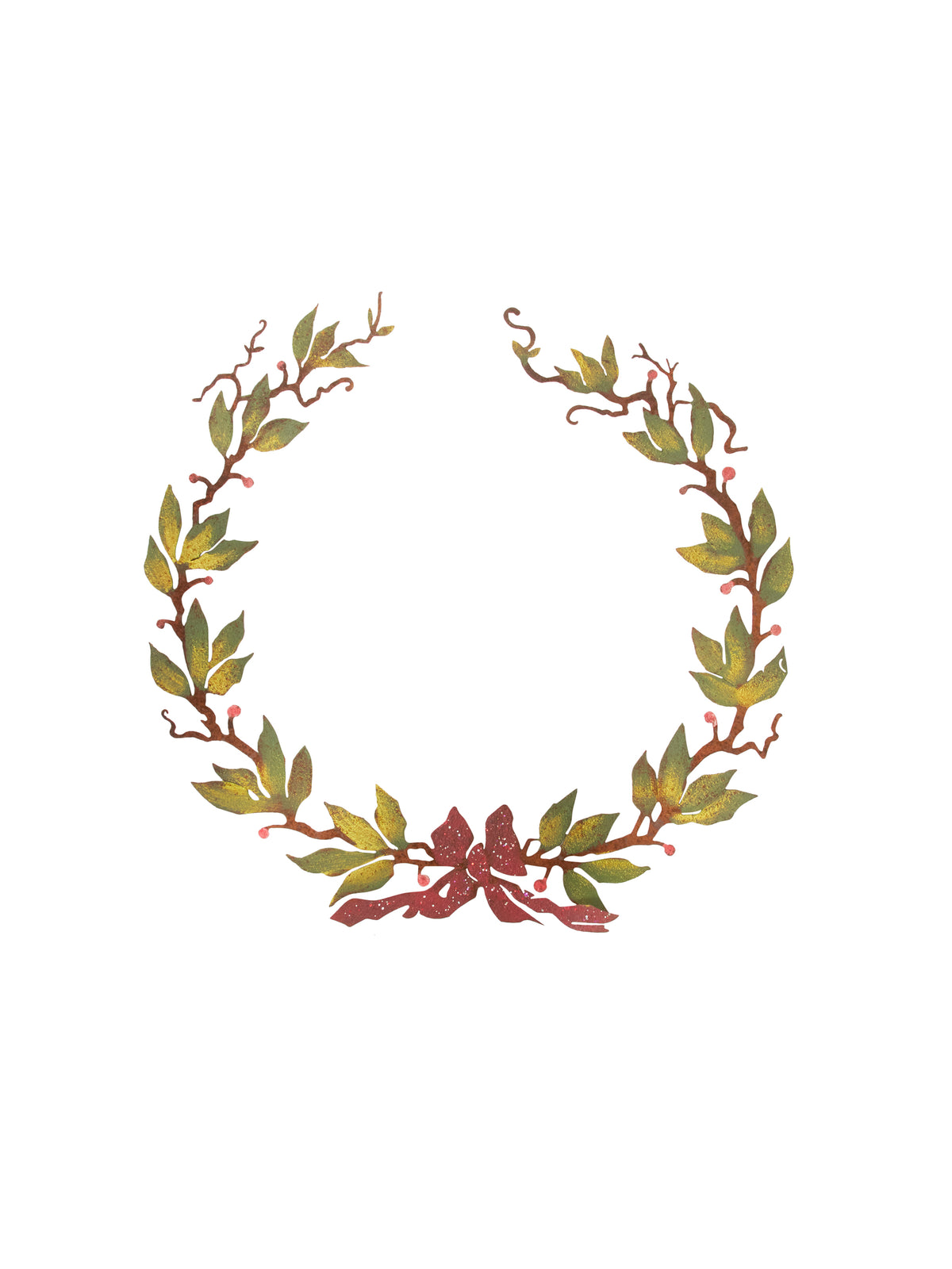 Laurel Wreath Garden Art Weston Table