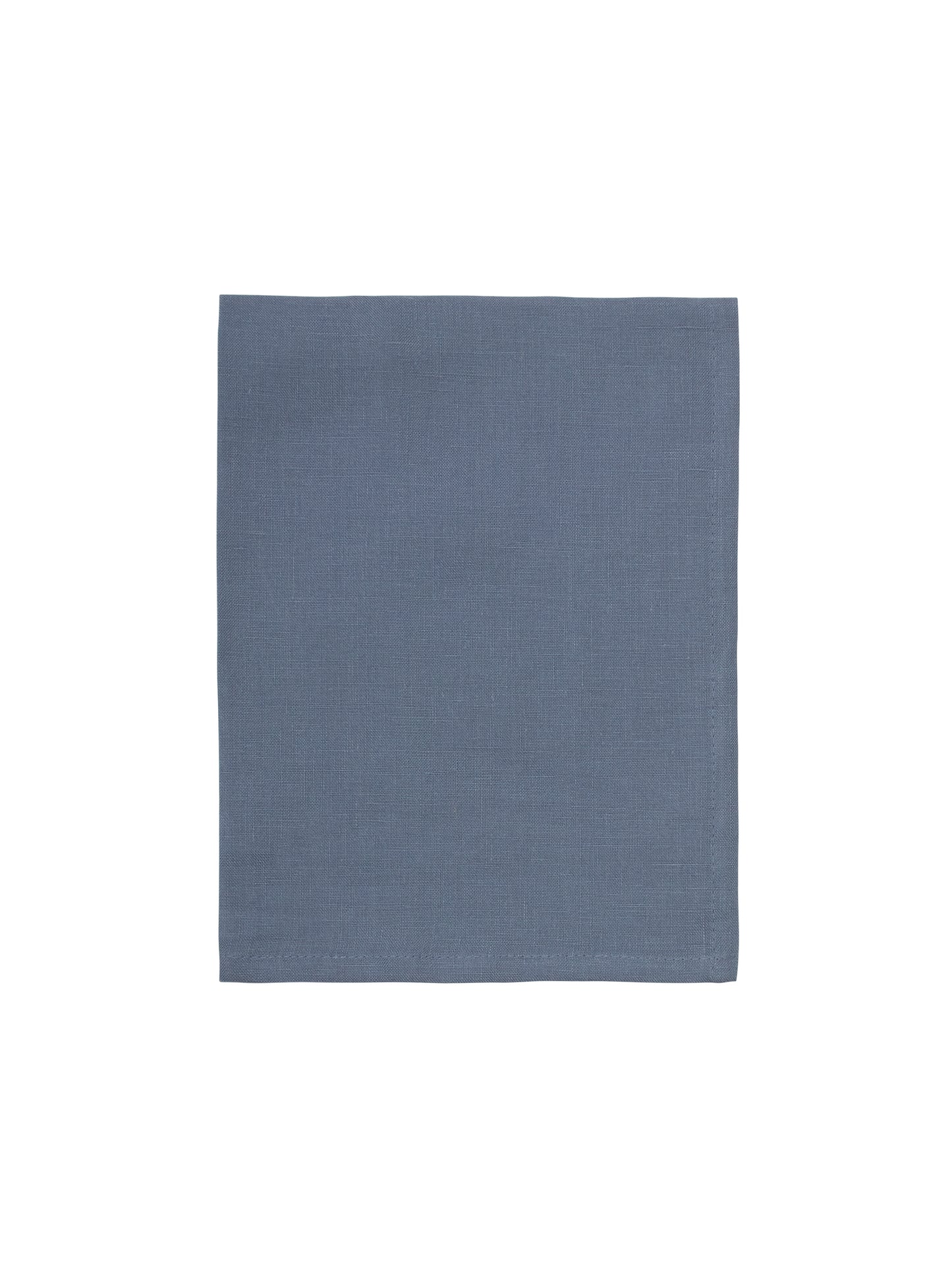 Libeco Vence Collection Old Denim Everyday Napkins Set of 4 Weston Table