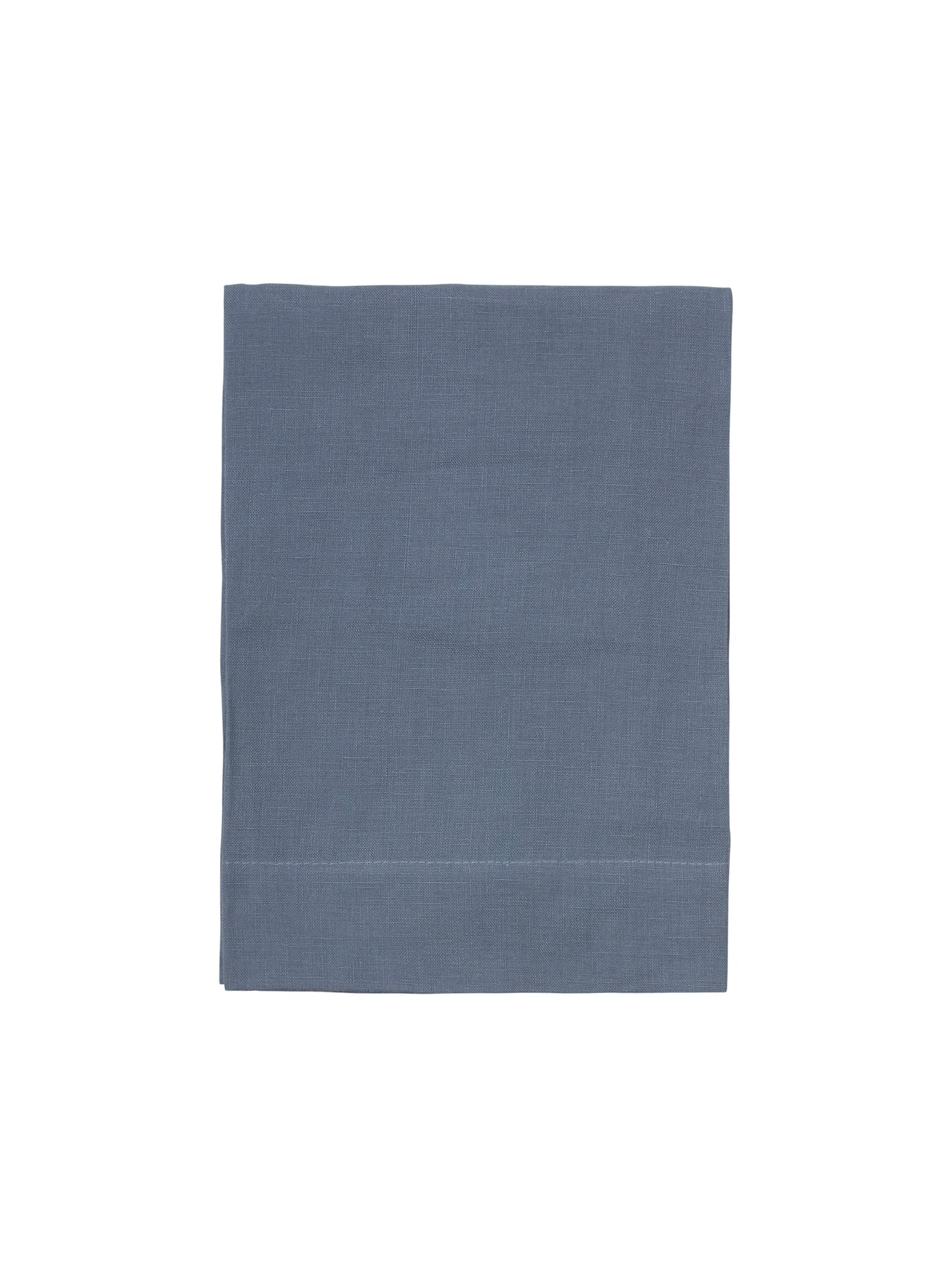 Libeco Vence Collection Old Denim Mitred Hem Napkins Set of 4 Weston Table