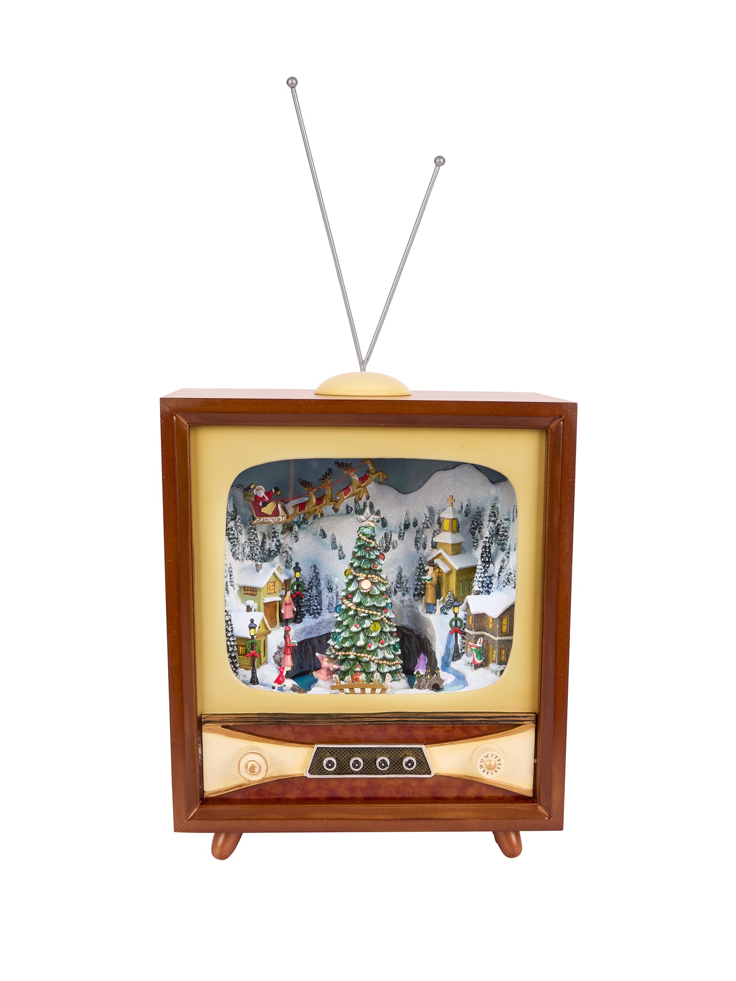 Lighted Musical TV with Skaters Weston Table