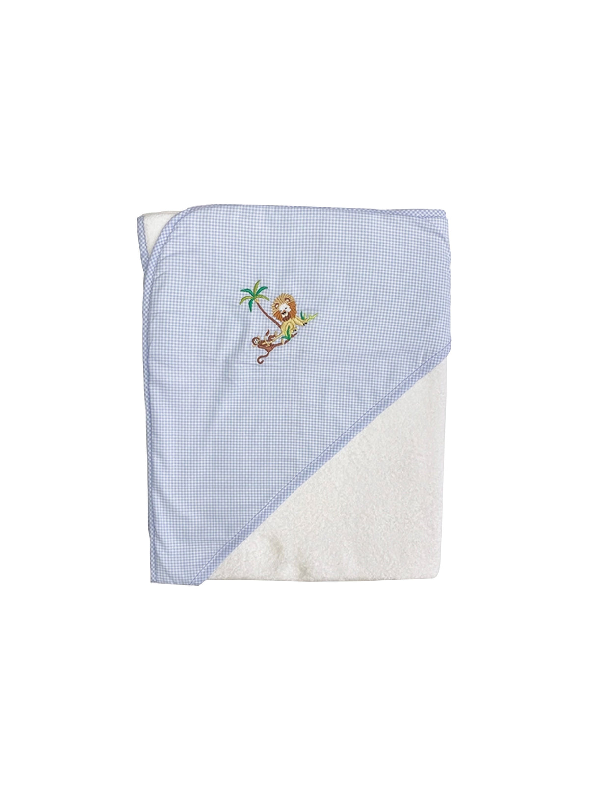 Lion Embroidered Hooded Baby Towel Weston Table