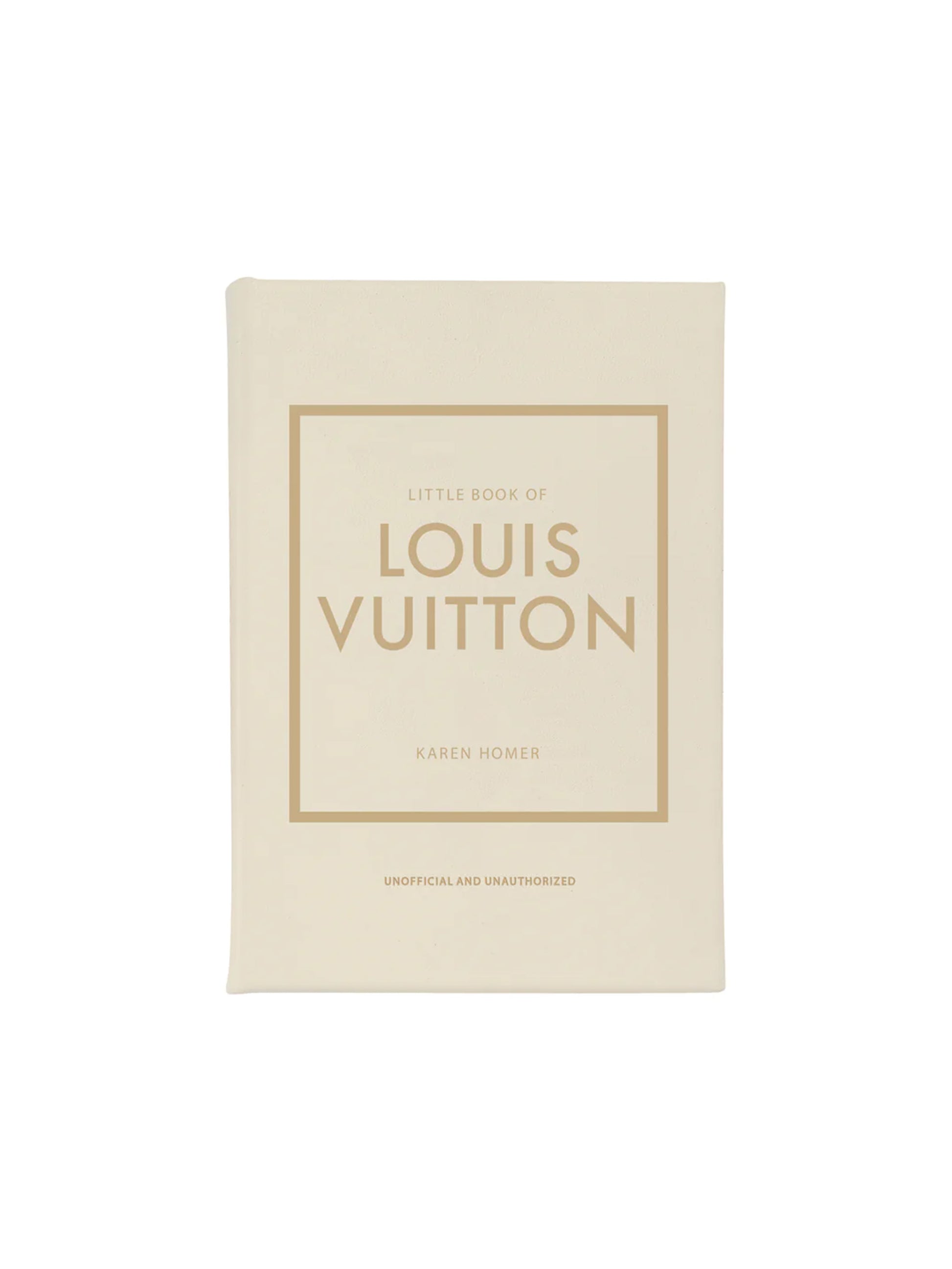 Little Book Of Louis Vuitton Leather Bound Edition Weston Table